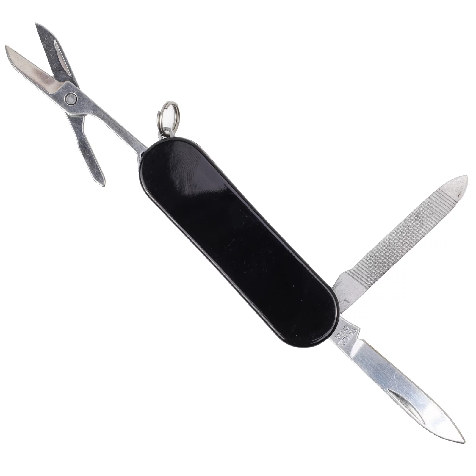 6-in-1 ASR Outdoor Multifunctional Mini Pocket Knife Multi Tool Black