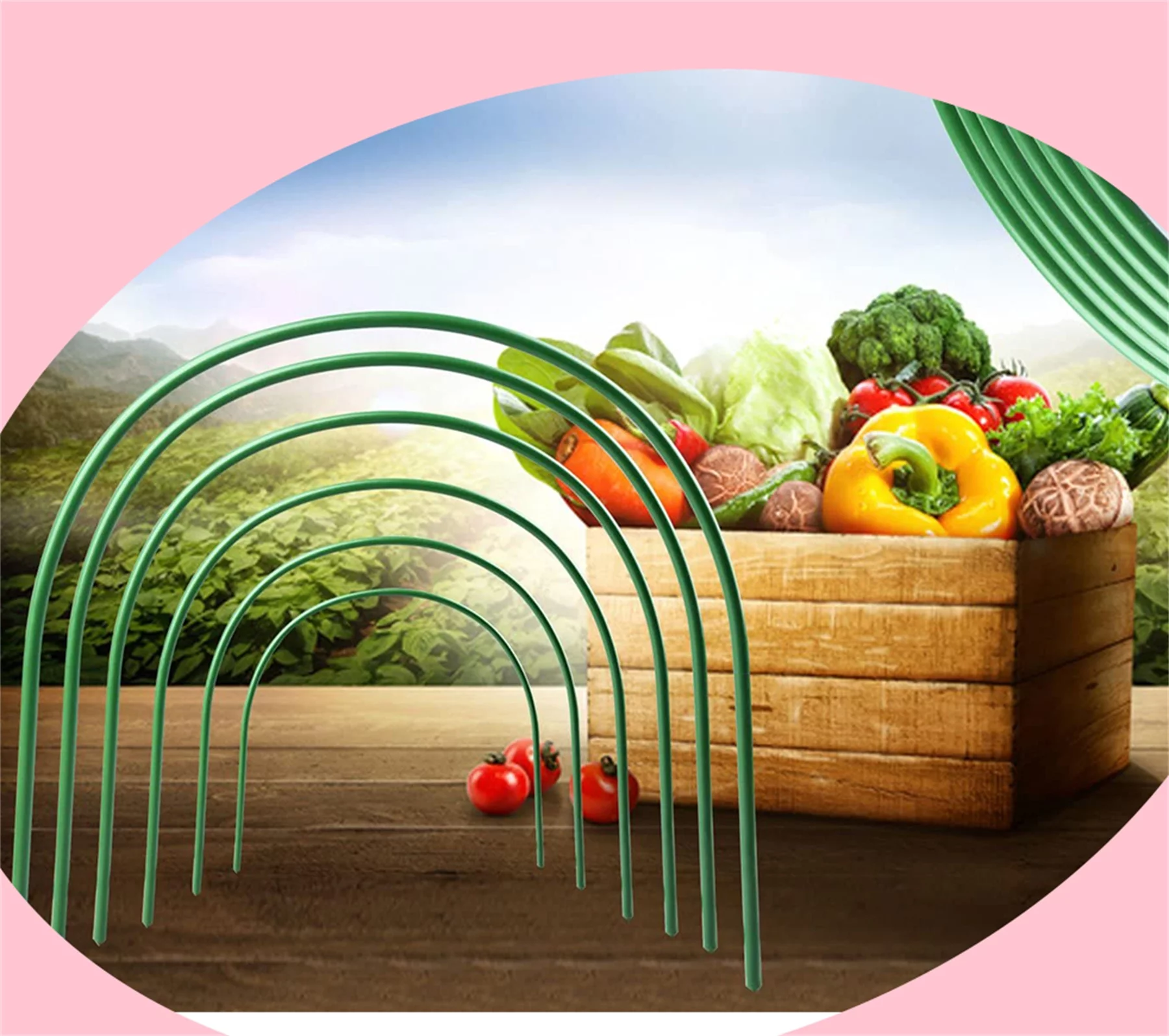 12-Pack Greenhouse Support Hoops