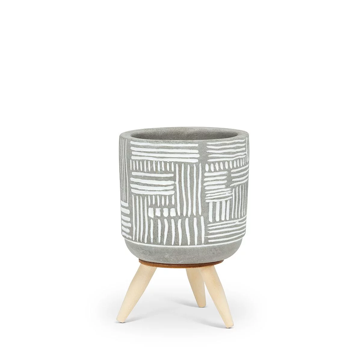 Small Grid Tripod Planter