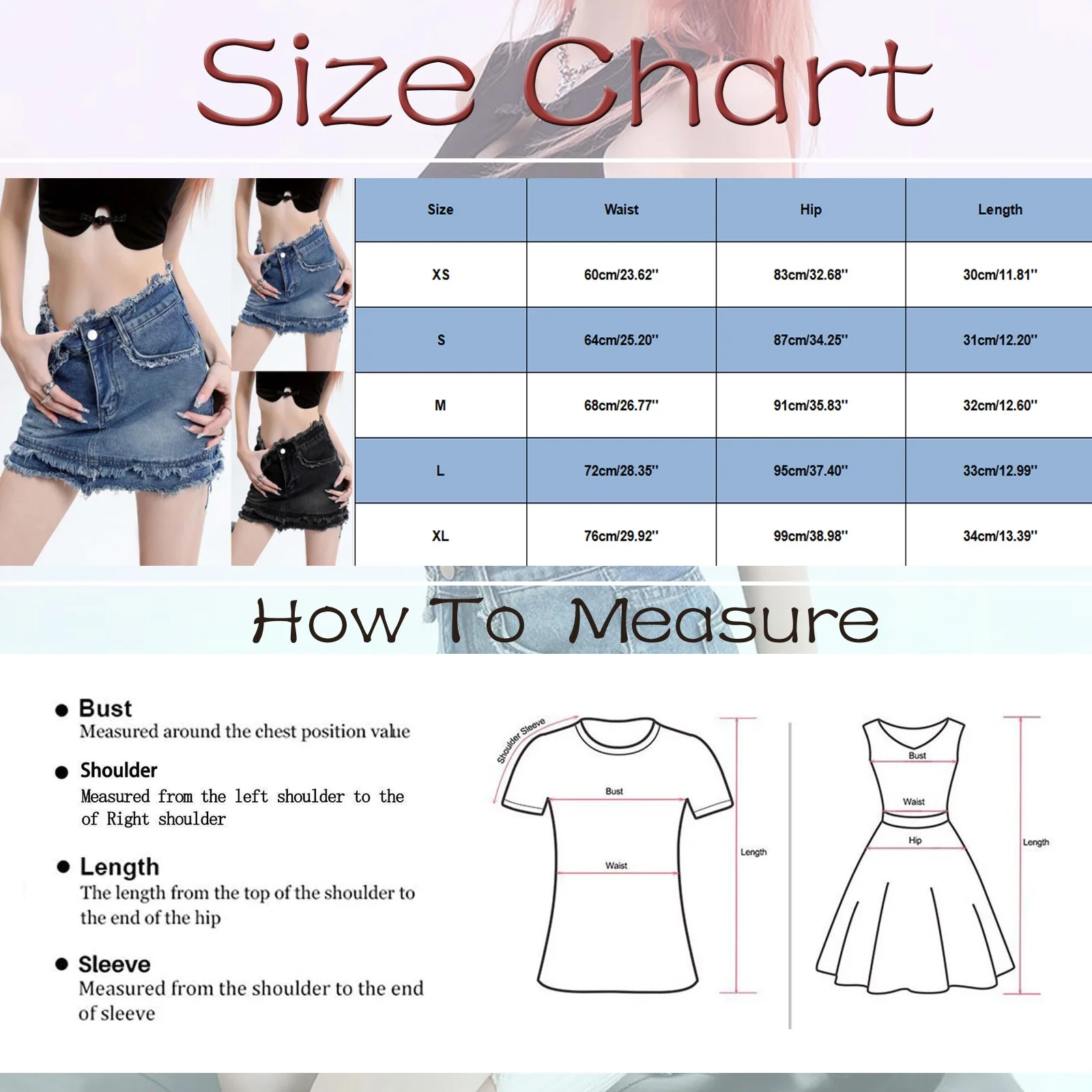 Autumn Tennis Skirt Women'S High Waist A Line Denim Skirt Retro Pencil Mini Skirt With Pocket Design Black Maxi Skirt