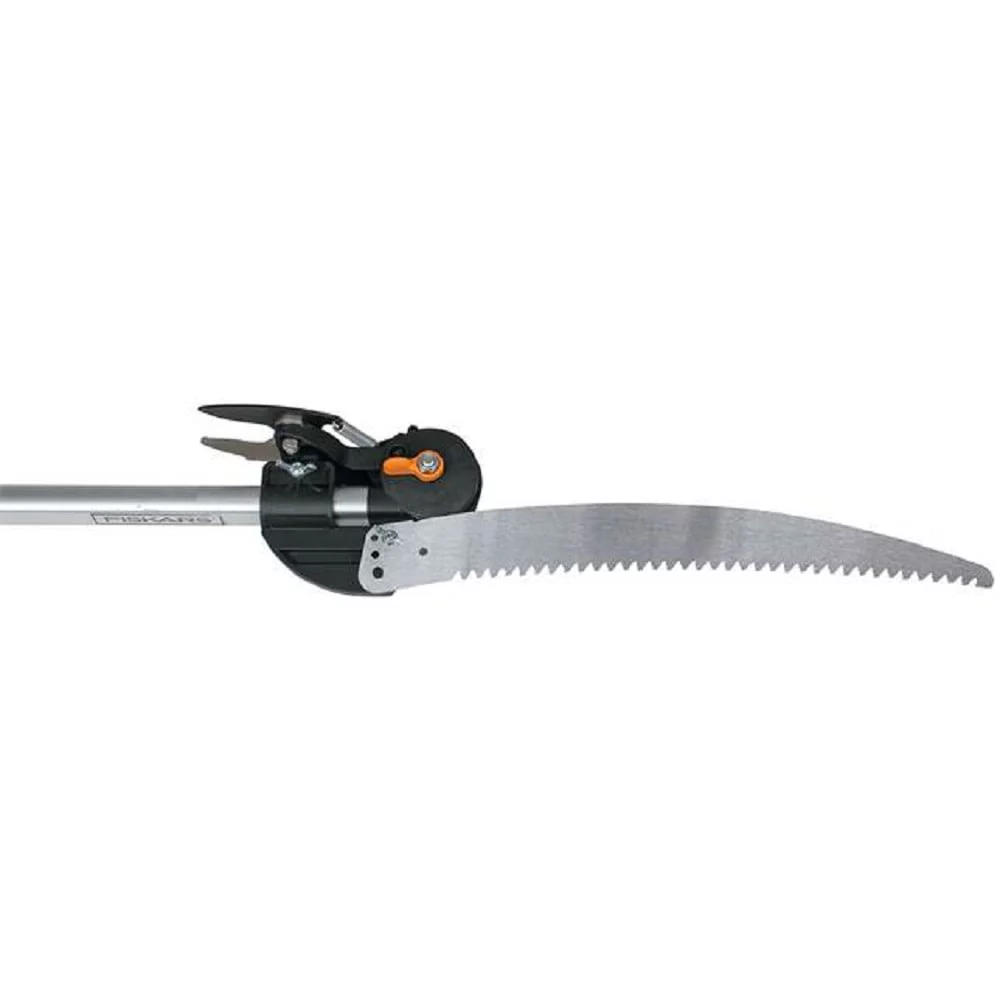 Fiskars 8'-12' Extendable Tree Pruner with Rope-Free Design and Rotating Head