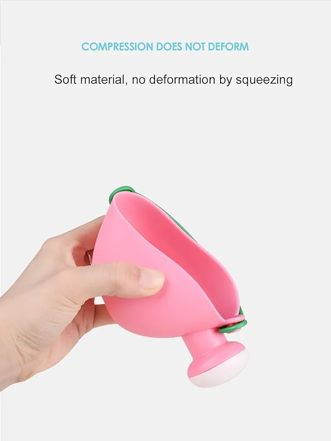 Kidsol Yellow Duck Kids Bath and Water Play 4 Piece Shower Water Bottle Set Soft Rubber Beach Bucket Toy Bath Cup, Whale Water Wheel, Water Spoon, Spray Kettle