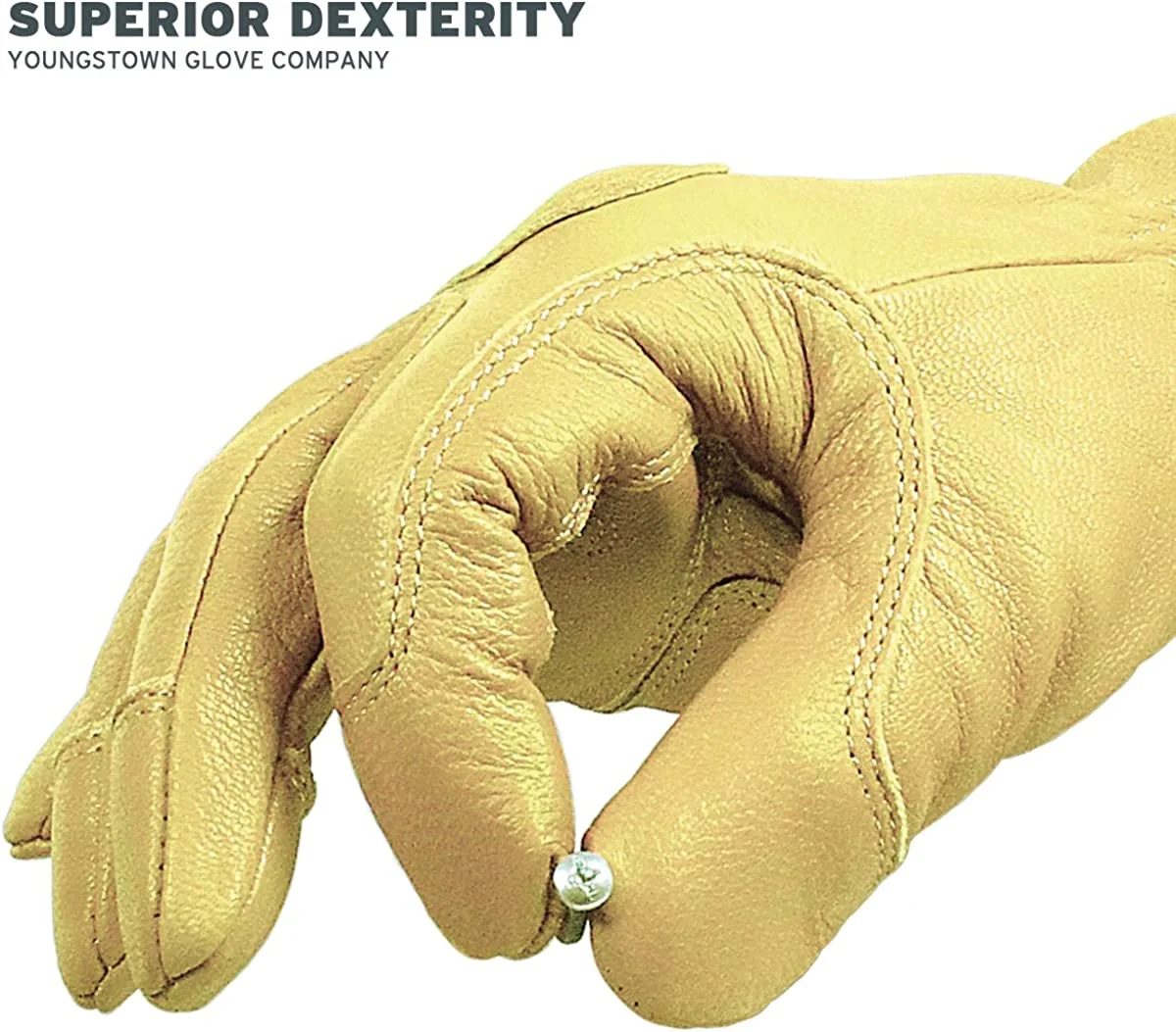 Youngstown Glove Co Arc Flash Gloves,Goat Grain Leather,L,PR 12-3265-60-L