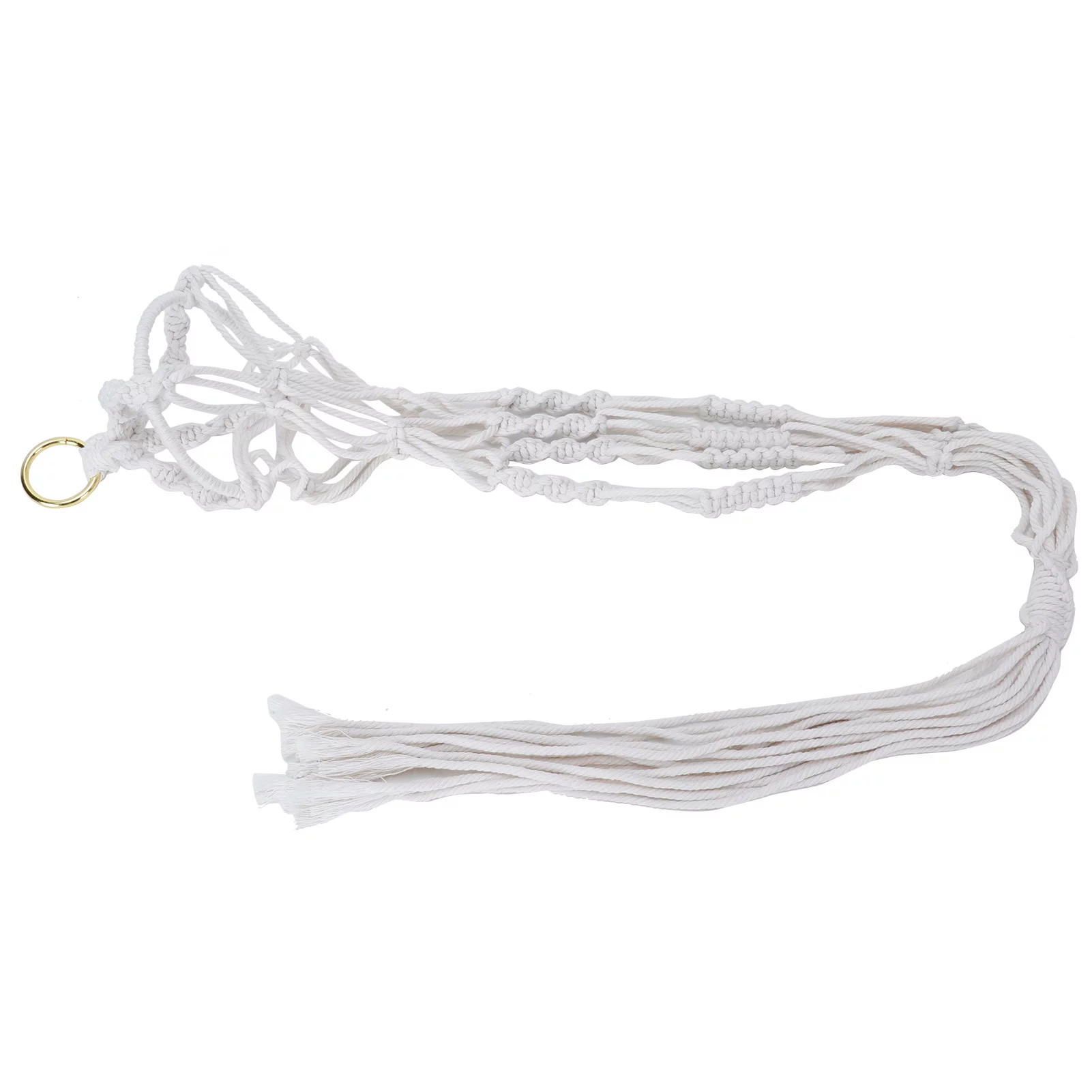 Verdant Touch Hanging Basket Household Plant Flower Pot Hanger Garden Hanging Basket Holder Indoor Outdoor Decor