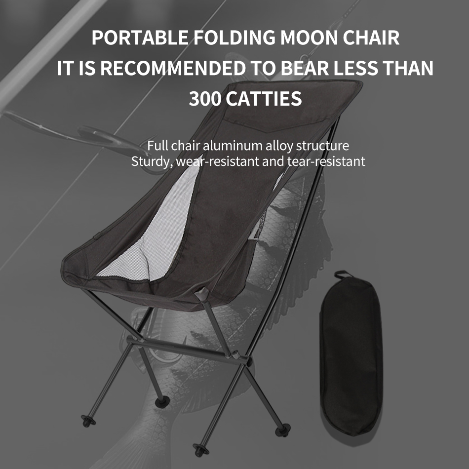 Fishing Chair Outdoor Camping Chair Heavy Duty Steel Portable Folding Picnic Camping Stool   Fishing Chair