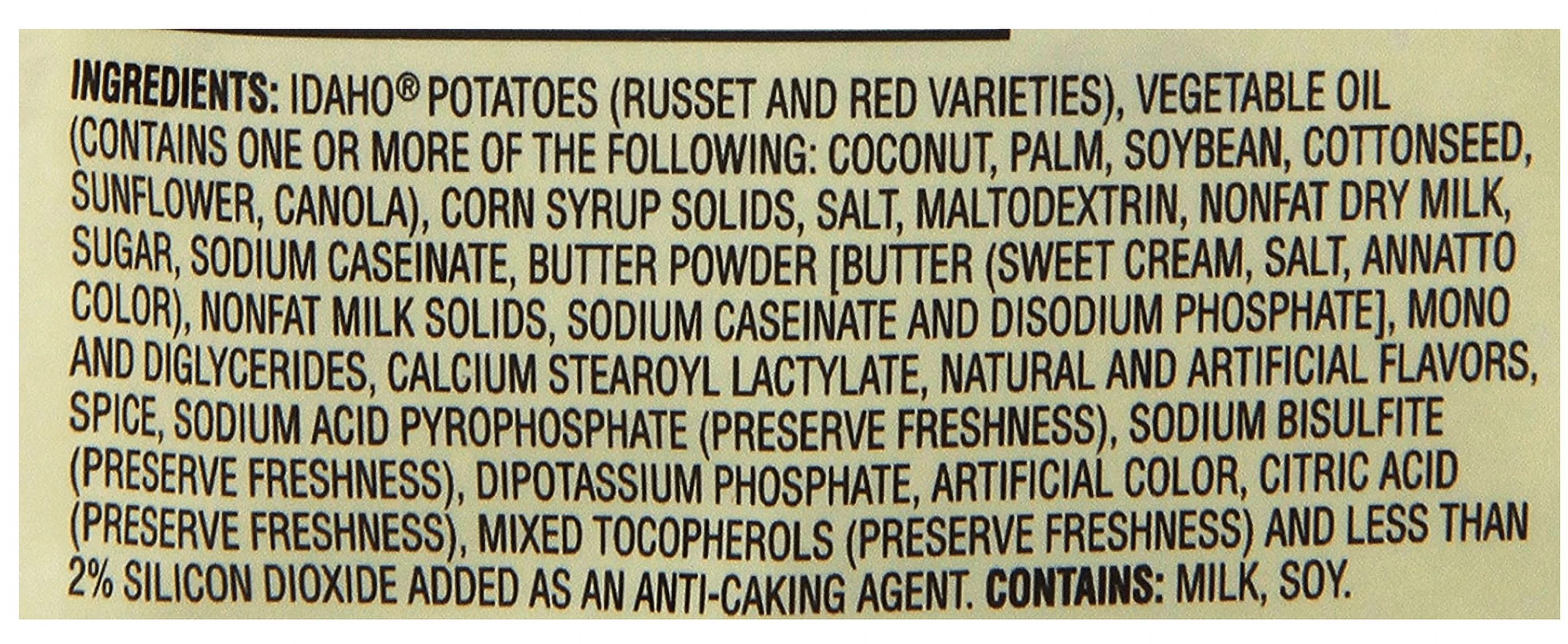 Idahoan Instant Mashed Potatoes, 4.09 Ounce (Pack of 10)