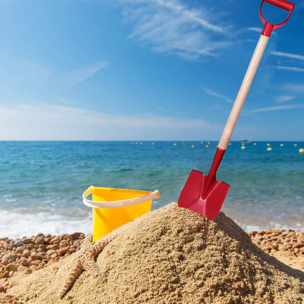 huntermoon 3 Pcs Beach Shovels Seaside Sand Plastic Spade Beach Game Tools Children Holiday Gift Toy