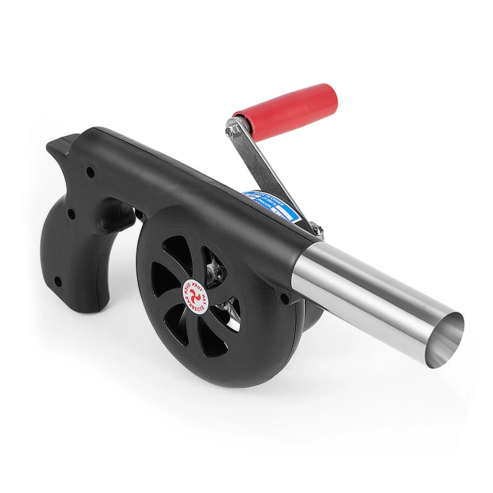 Blower,Portable Manual Bbq Fan Bbq Fan Portable Crank Bbq Campfire Air Blower Bbq Fan Hand Crank Portable Fire Blower Fire Bellows Tool Picnic Bonfire Twirltide
