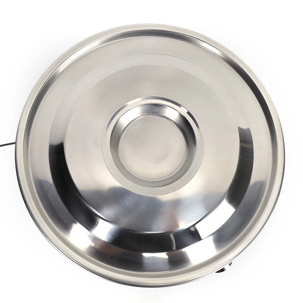 TOPCHANCES Automatic Sieve Shaker 110V 50W Electric Vibrating Sieve Machine Stainless Steel Sifter Shaker Machine