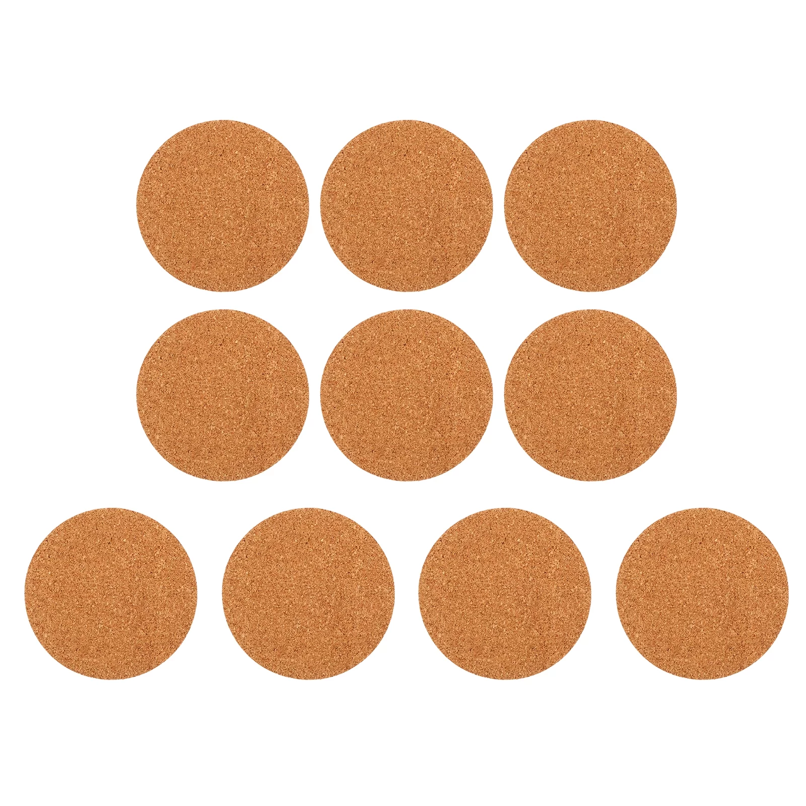 NUOLUX  Cork Mat SaucerPlants Mat Flower Coaster House Tray Garden Pot Pads Coasters Pad Coasters Plant Mats Plategardening