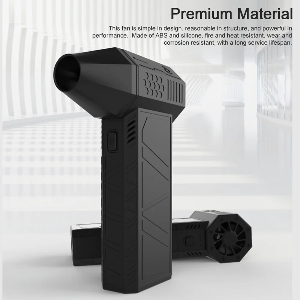 Dazzduo Electric portable dust blower,Power Blower Tool Fan Blower Tool USB USB 130 000RPM Turbofan Handheld Motor Fan Motor Fan 130 Fan 130 000RPM Turbofan Power Blower Blower 000RPM Turbofan Power