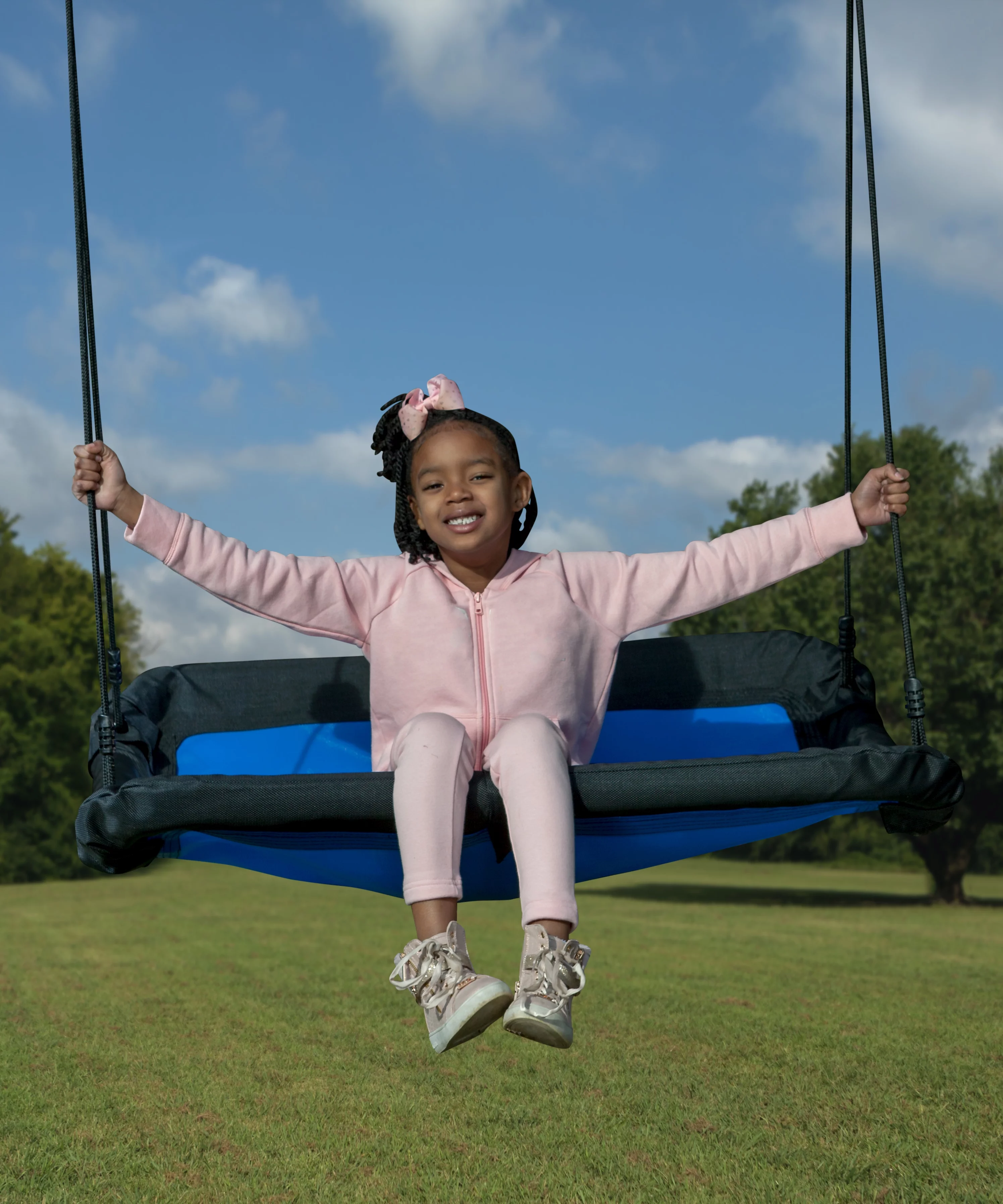 Kids Platform Swing- Blue