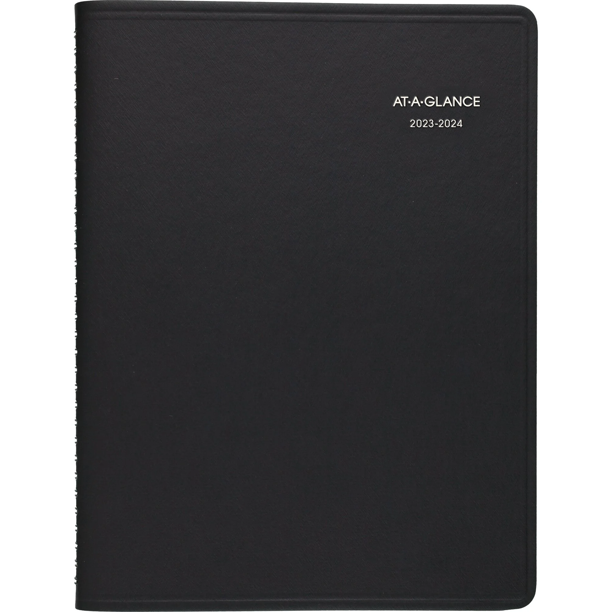 AT-A-GLANCE QuickNotes Academic 2023-2024 Weekly Monthly Planner Black Large 8 x