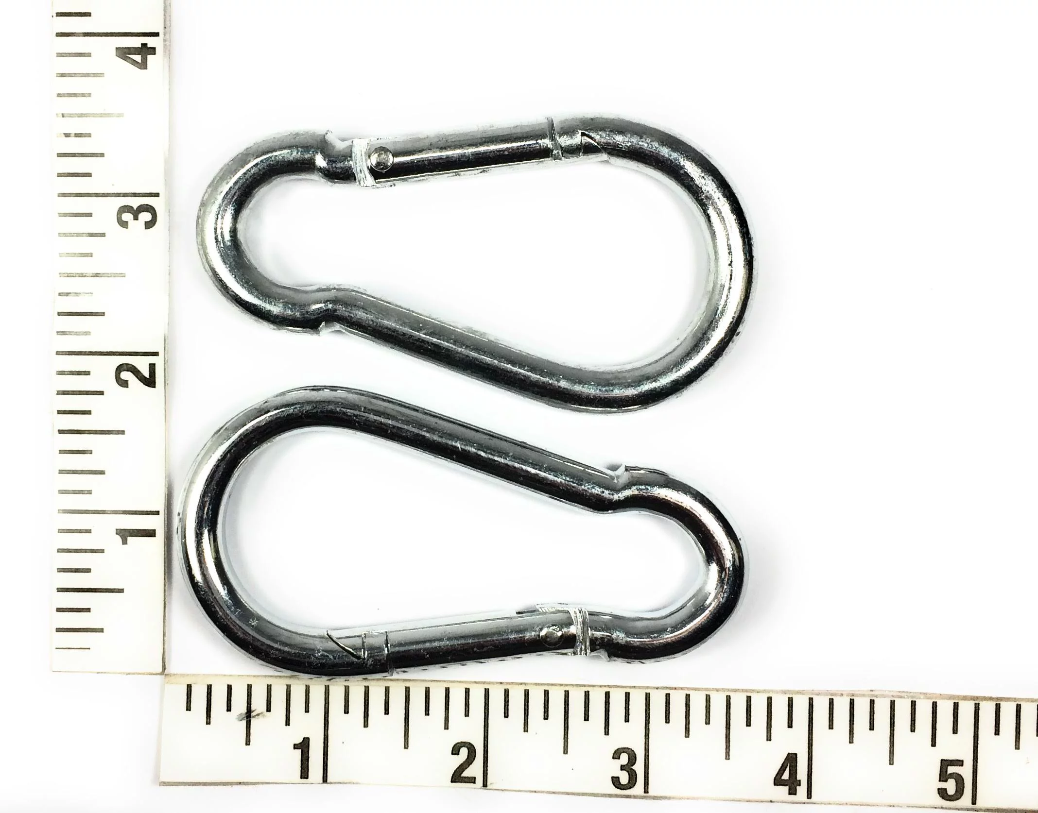 Gorilla Playsets 8mm Zinc Spring Clips, Set of 2 - Attaches Swings and Other Accessories Rated for 300lbs