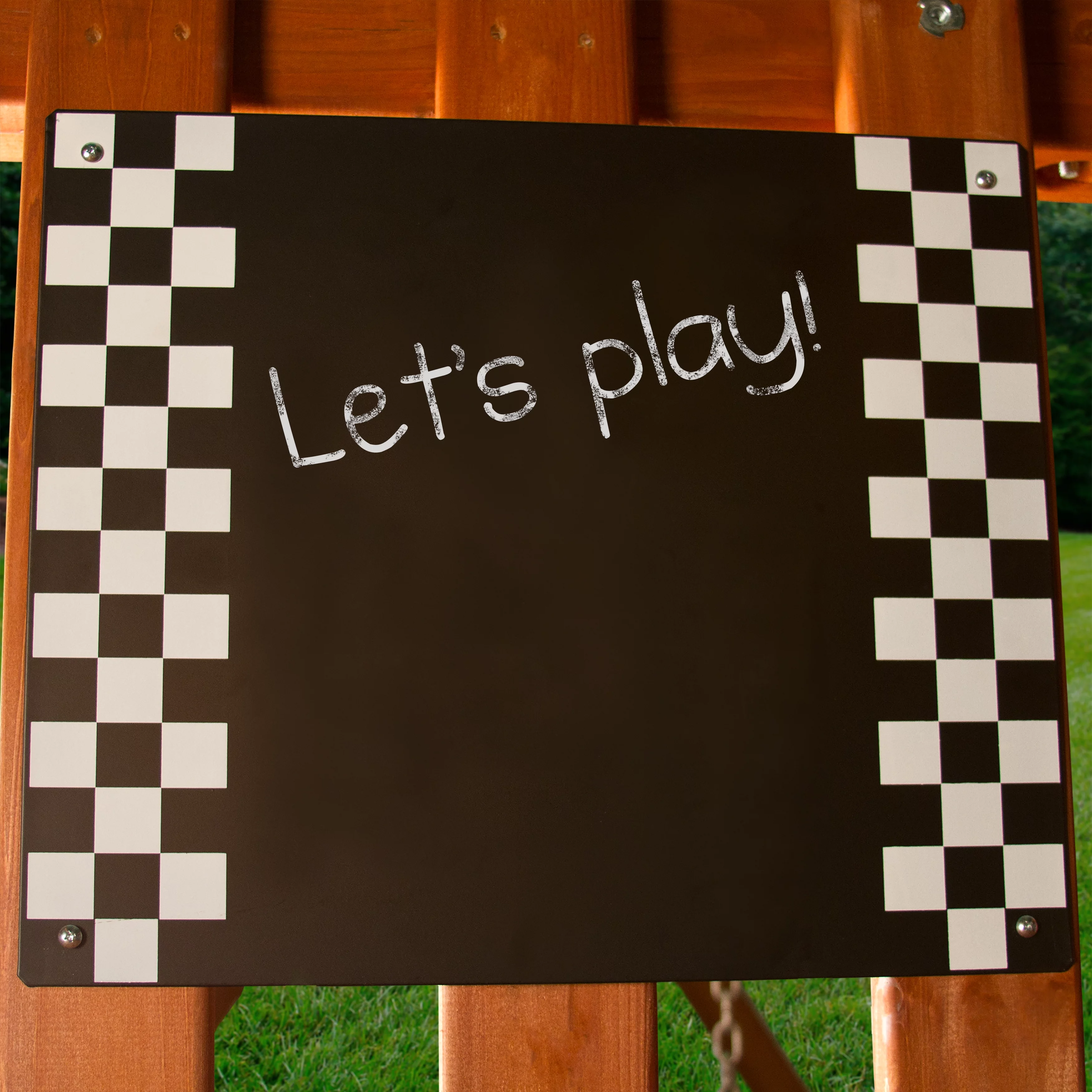 Gorilla Playsets Metal Chalkboard Kit - Black