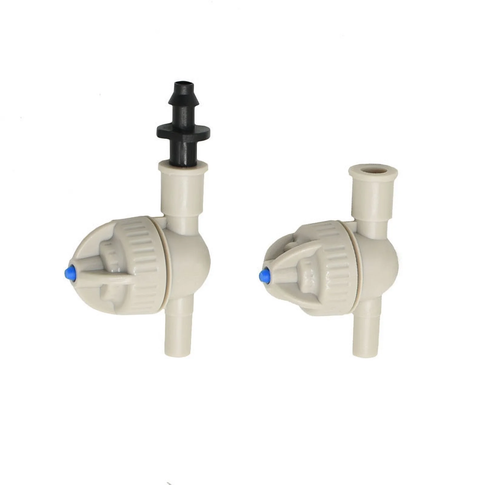 Anti drip misting valve Inner hole 6mm to 6mm Outer hole irrigation water valve for Greenhouse hanging sprinkler 100pcs