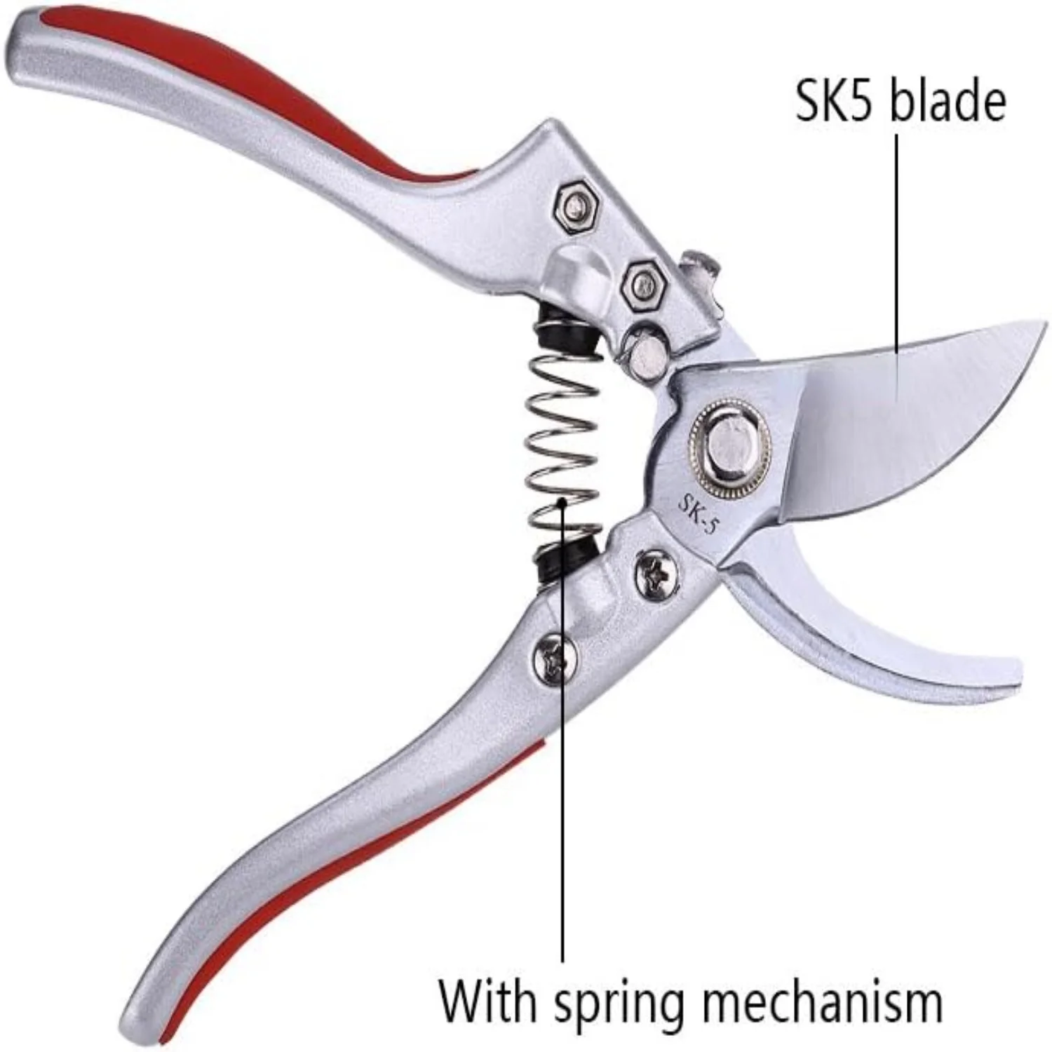 Fruit Tree  Gardening Pruning Shears Effort-Saving Pruners Scissors Hand Tools Professional Sharp Pruning Shears Tree Trimmers Secateurs Hand Pruner Garden Shears Clippers