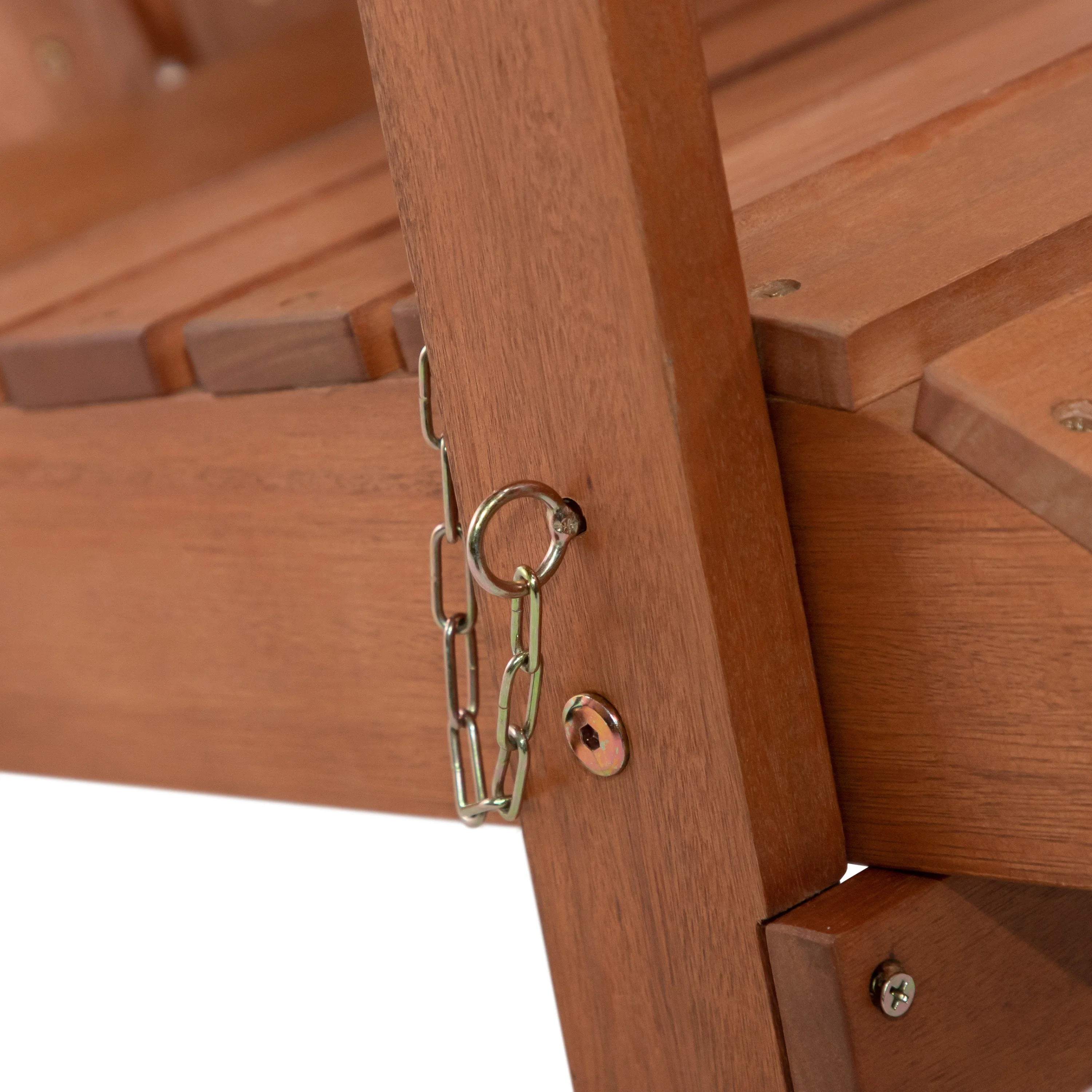 Greemotion  Elk Cottage Country Outdoor Lounging Adirondrack Chair Natural