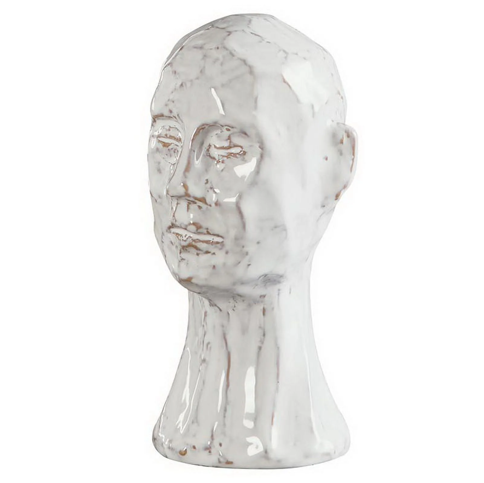 47th & Main DMR554 Glazed Face Pot - Small