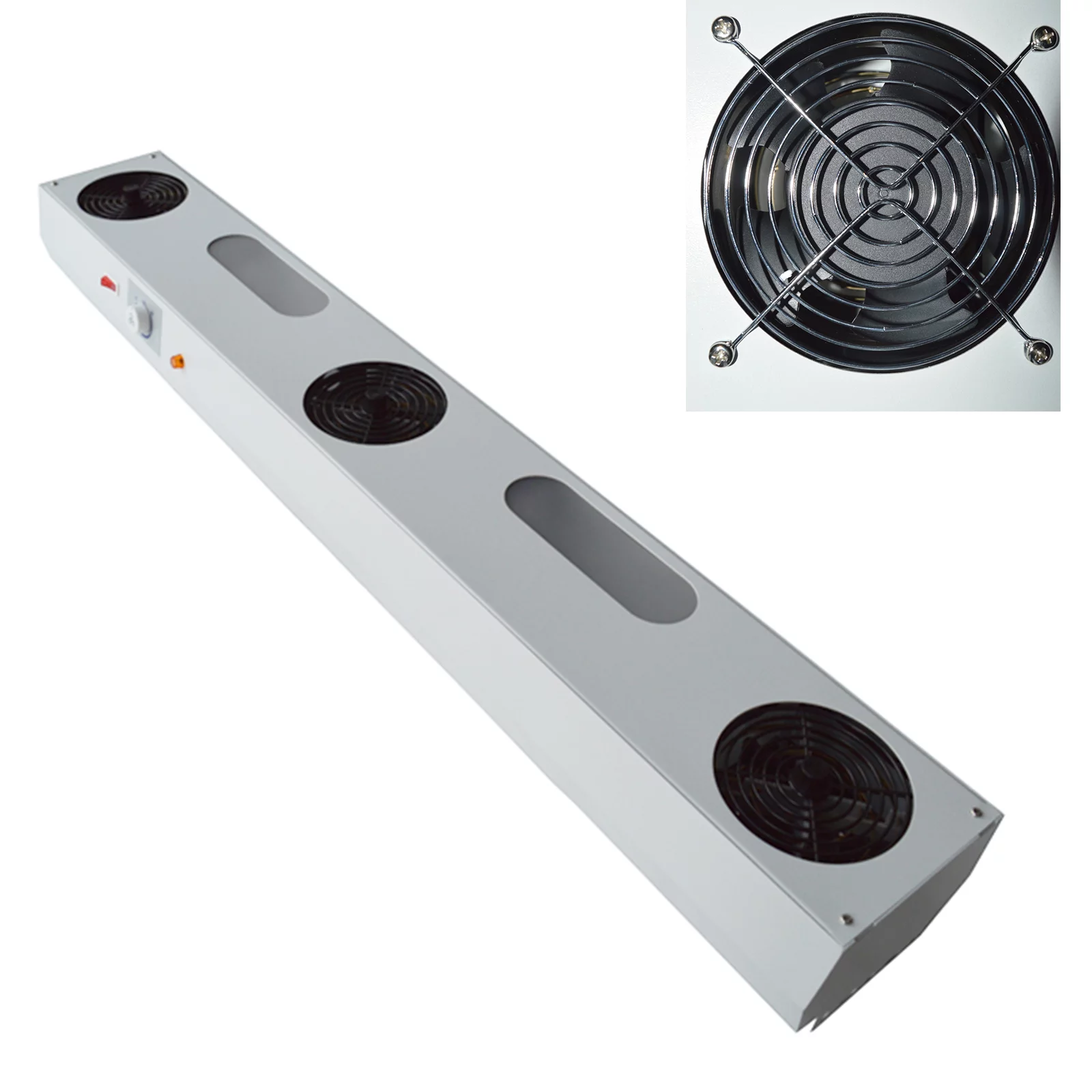 INTBUYING 3-Head Ion Fan Industrial Anti - Static Ion Fan Air Blower Wall Hanging