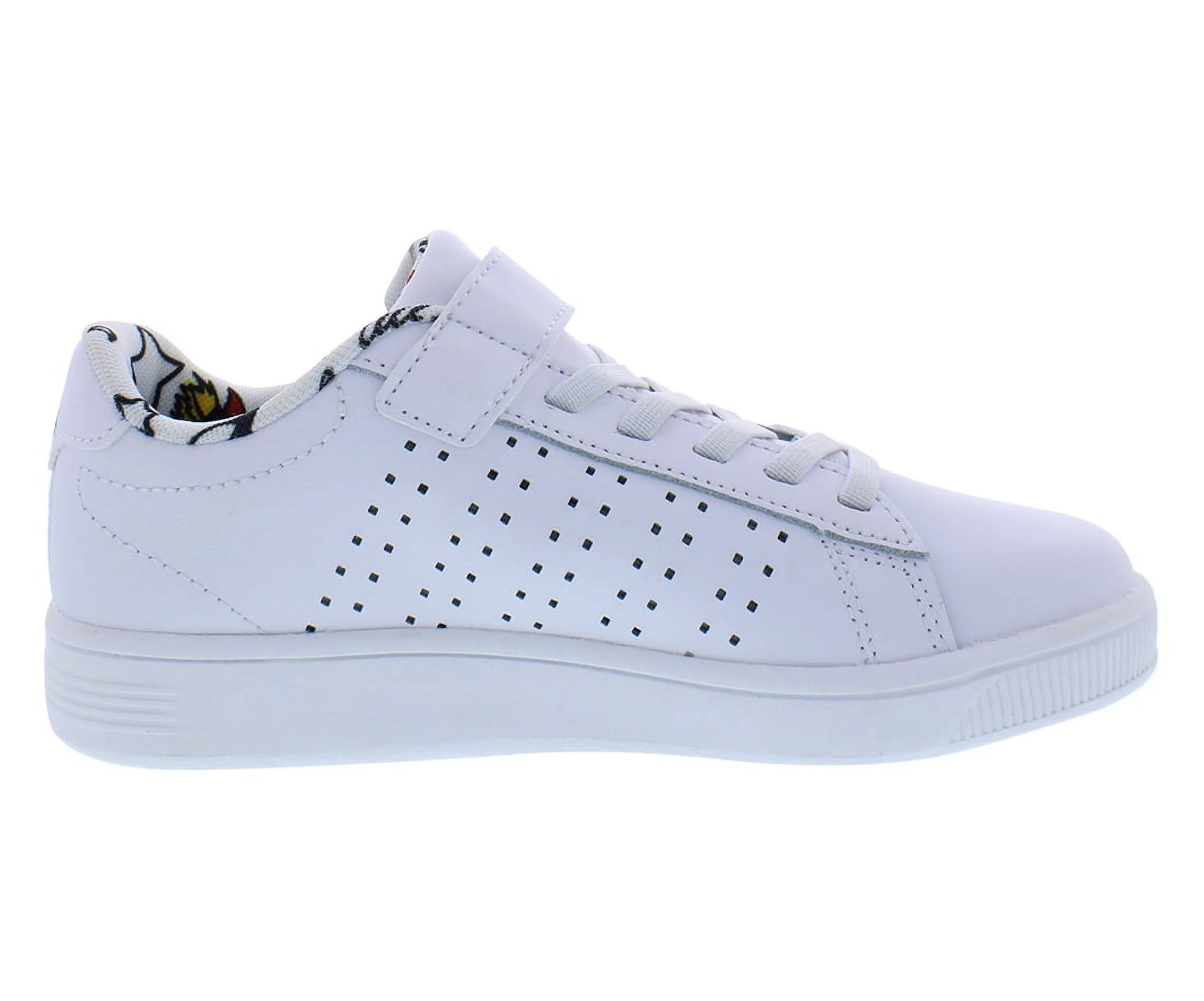 K-Swiss Court Casper VLC PS Boys Shoes Size 1, Color: White