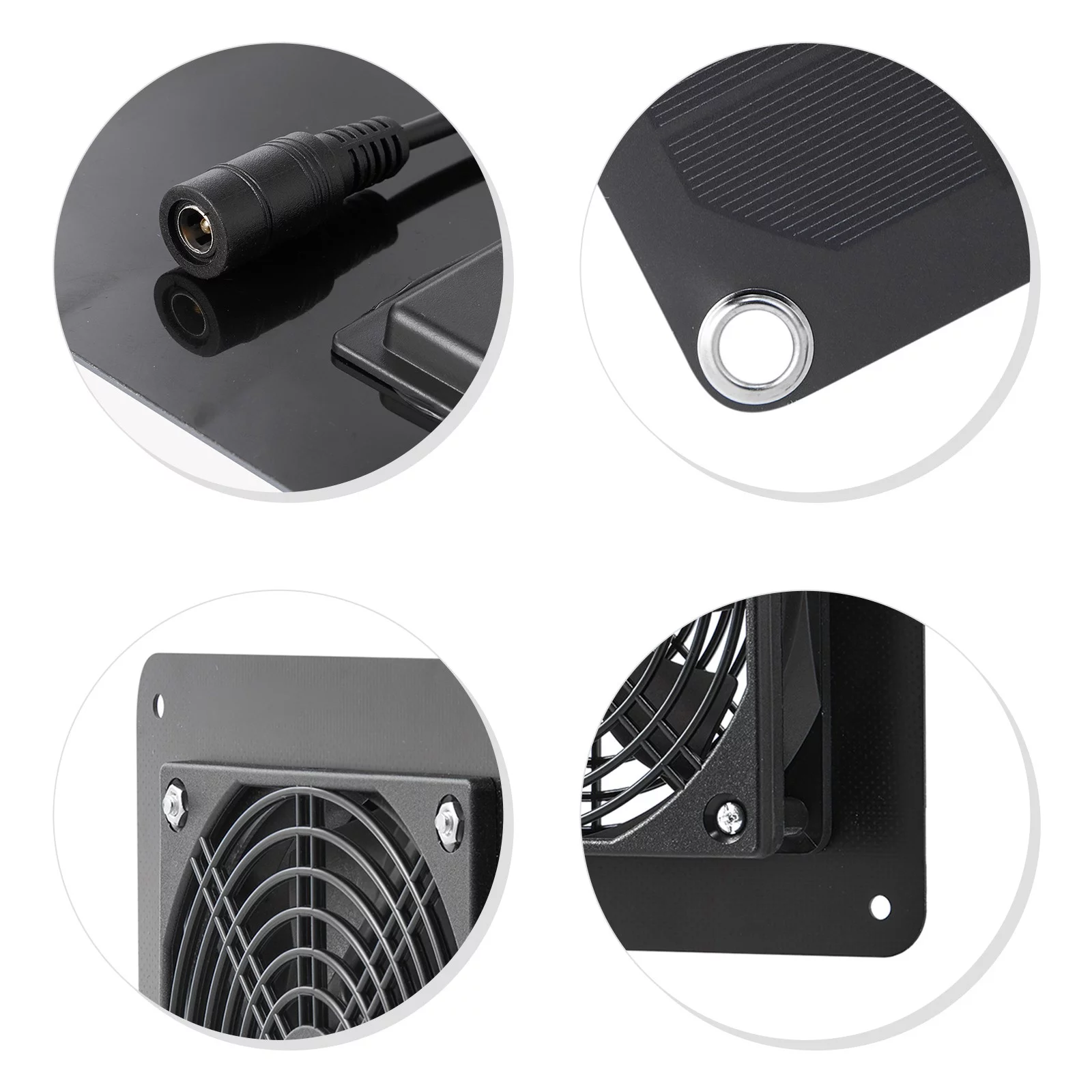 10W solar ex haust fan ventilation fan ex haust fan for poultry house greenhouse