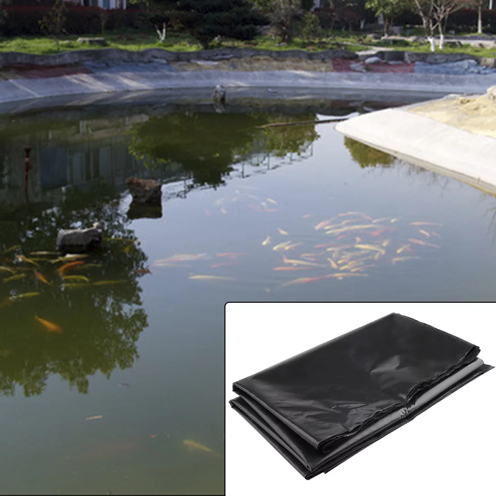 Rubber Pond Liner Black Pond Liner for Water Garden Koi Ponds Streams Fountains