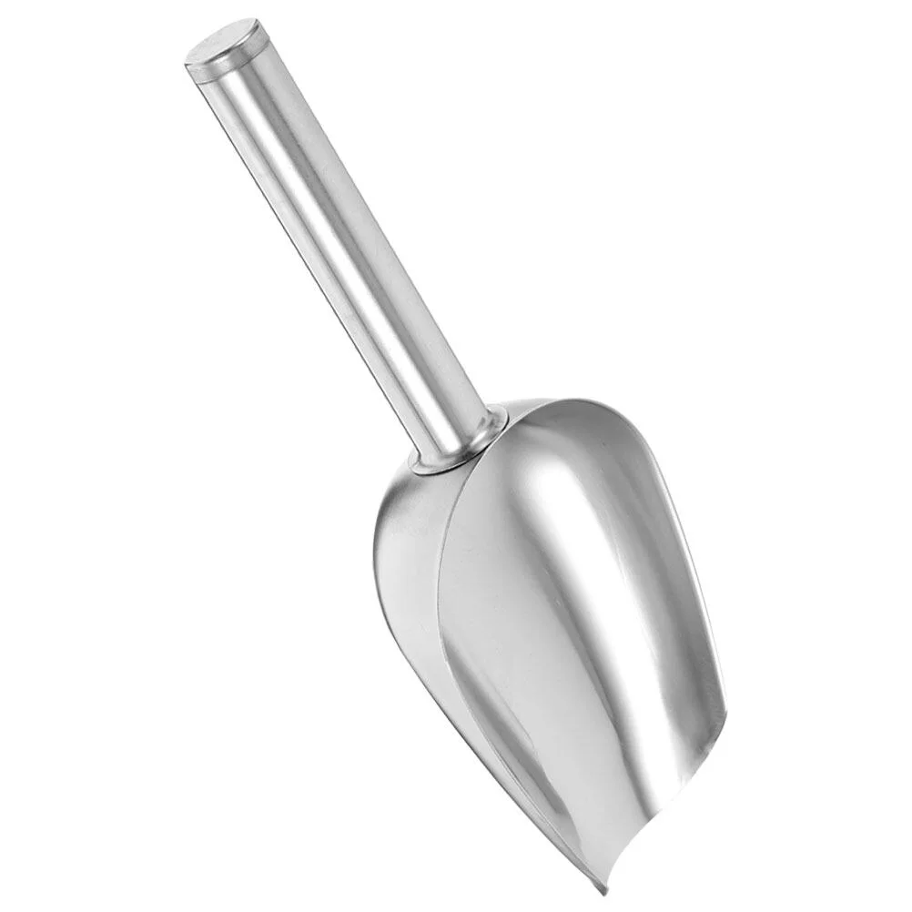 Yueyihe Metal Scoop Stainless Steel Scoop Food Candies Scoop Kitchen Ice Shovel Grain Shovel