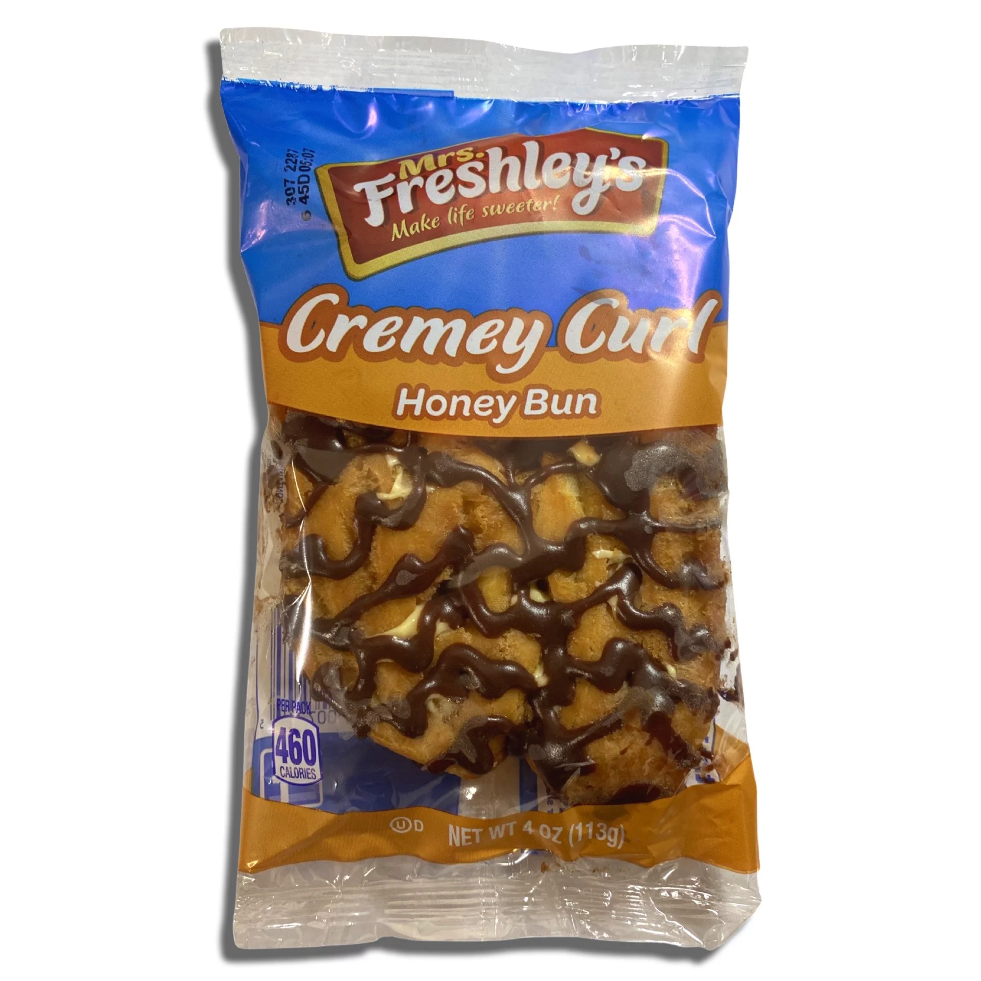 (2 pack) Mrs. Freshley's Creamy Chocolate Honeybuns Value Pack Bundled by Tribeca Curations | 18 Pack