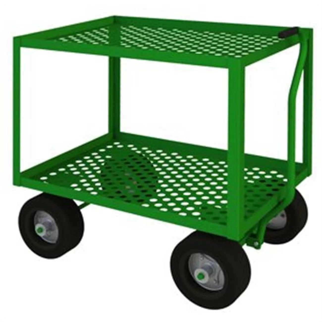 Durham GT5WT-2436-2-10SPN-83T 38 in. 5th Wheel Garden Truck, Gray - 1000 lbs