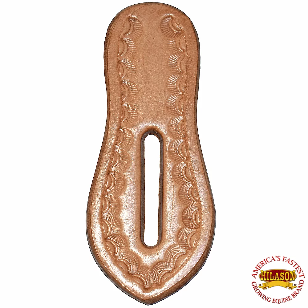Hilason Western Saddle Repair Leather 1 Latigo Carrier 1 Girth Holder Tan