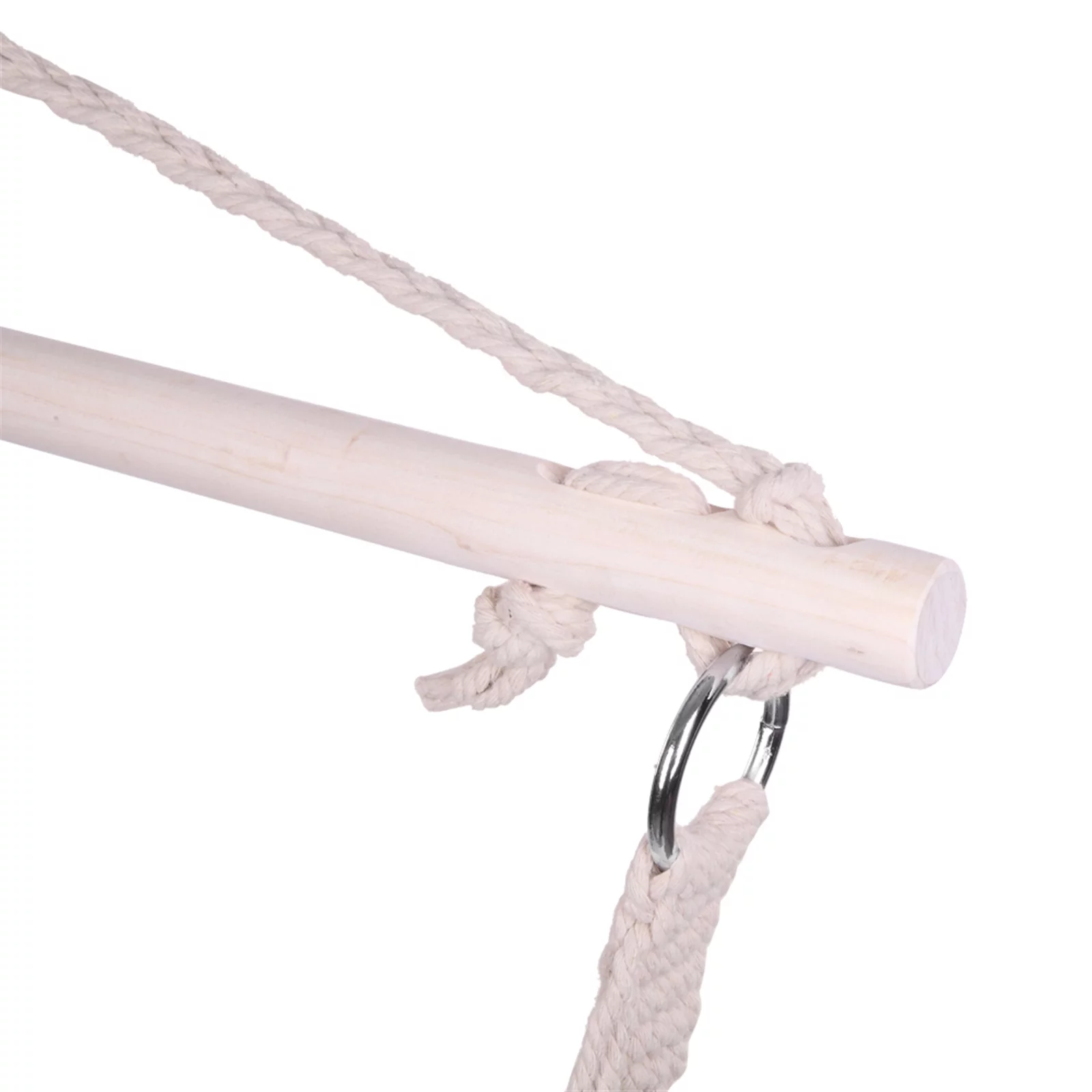 1pcs Hanging Rope Chair,Beige