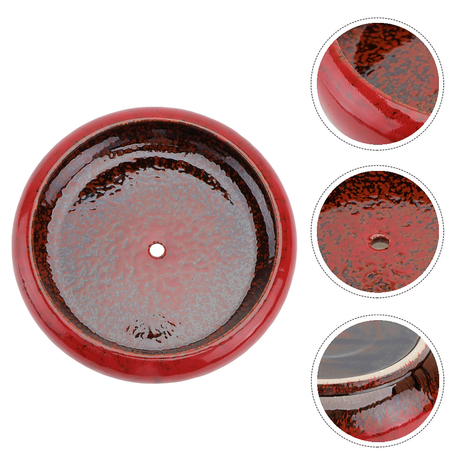 Gongxipen 1Pc Hydroponic Ceramic Flower Pot Creative Succulent Daffodil Gardening Pot