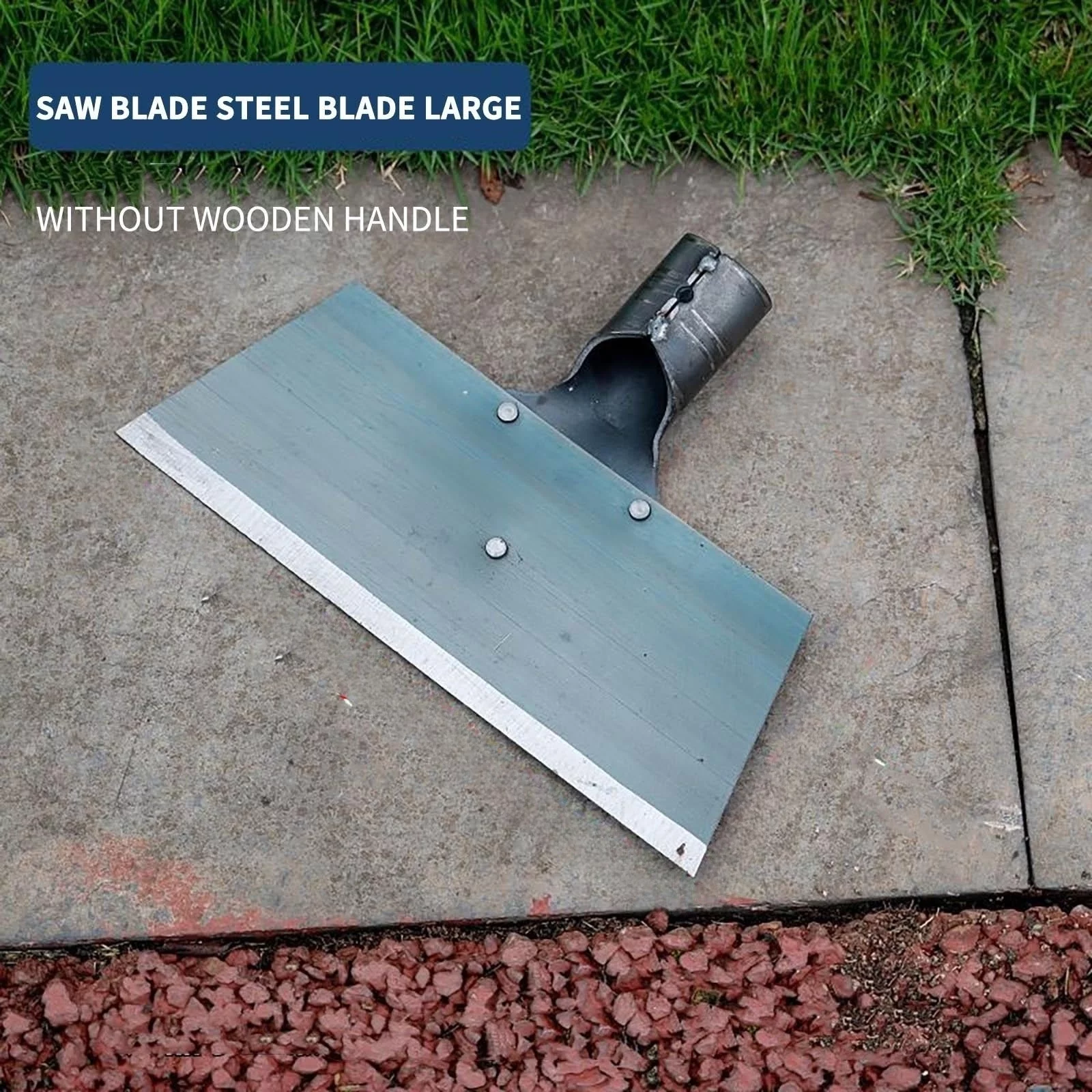 Shldybc Multifunctional Garden Cleaning Shovel, Outdoor Steel Flat Farm Dropshipping Weed Tool Shovel Garden Plants Weed Scoop for Digging Weeding Tool