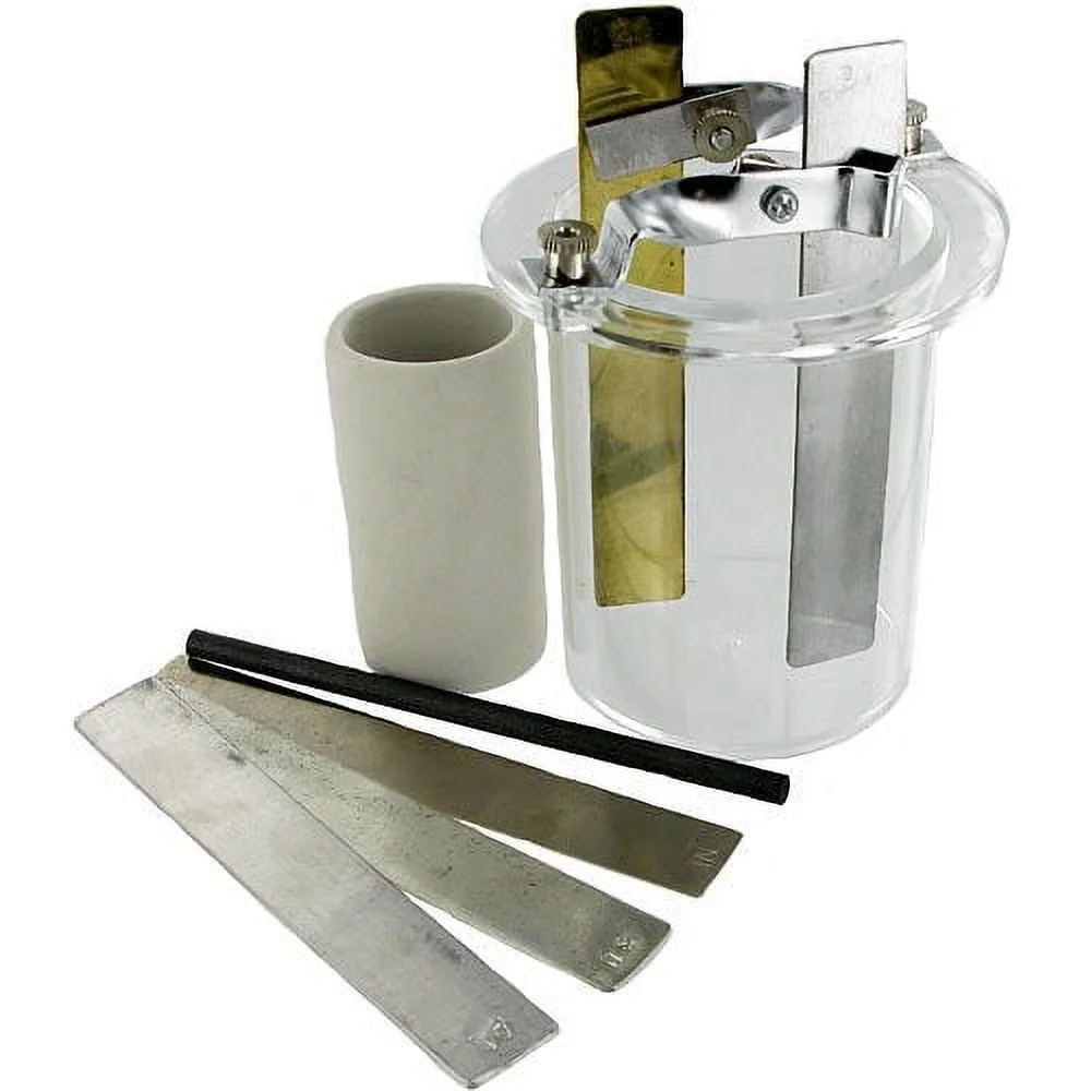 Voltaic Cell with Porous Cup and Electrodes Set