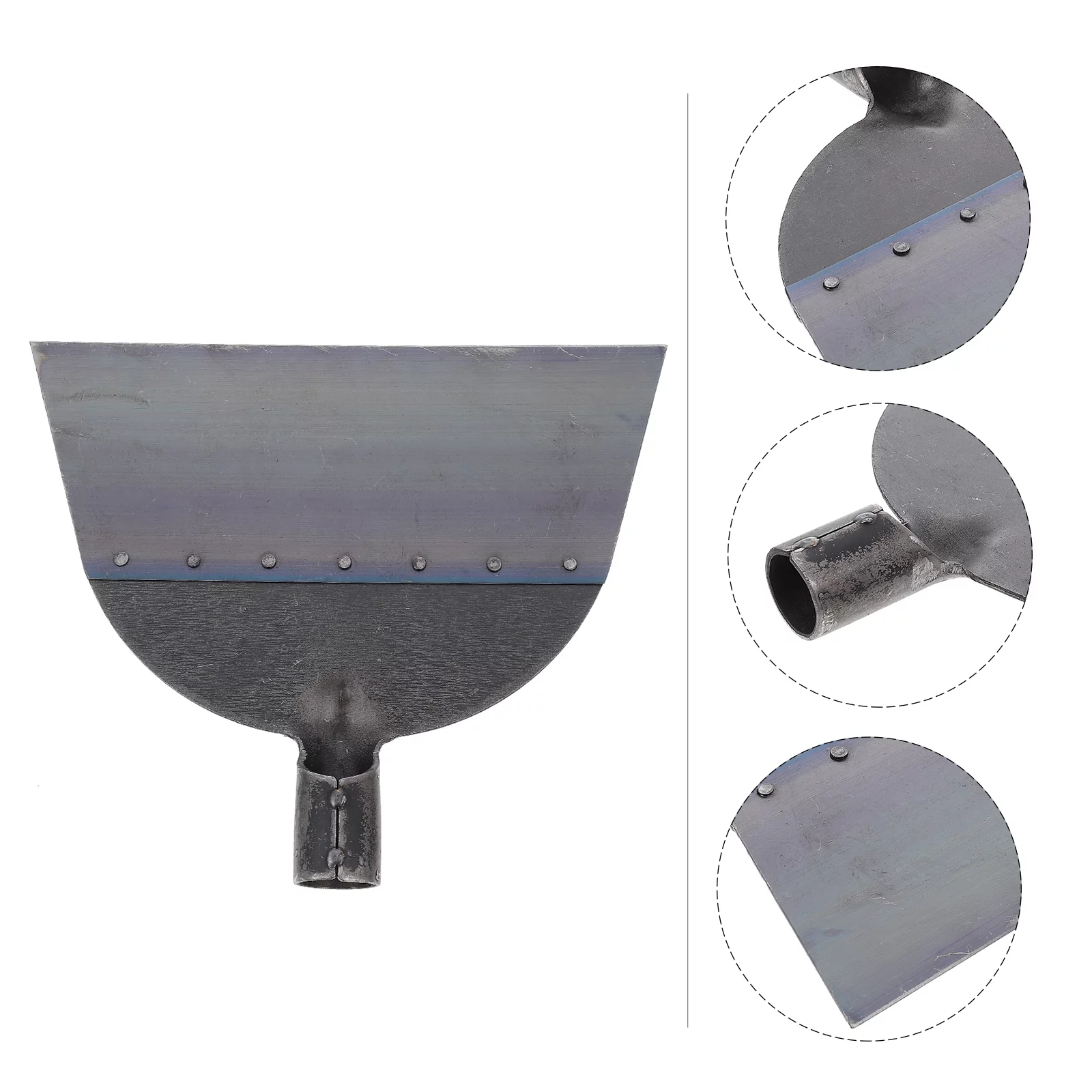 Guichaokj 1pc Steel Shovel Multi-purpose Fowl Manure Push Shovel Replacement Shovel Head