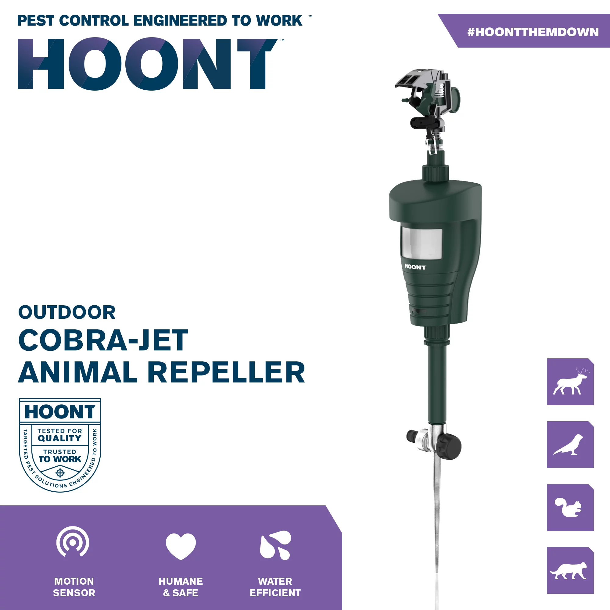 Hoont Cobra Jet Spray Animal Repeller