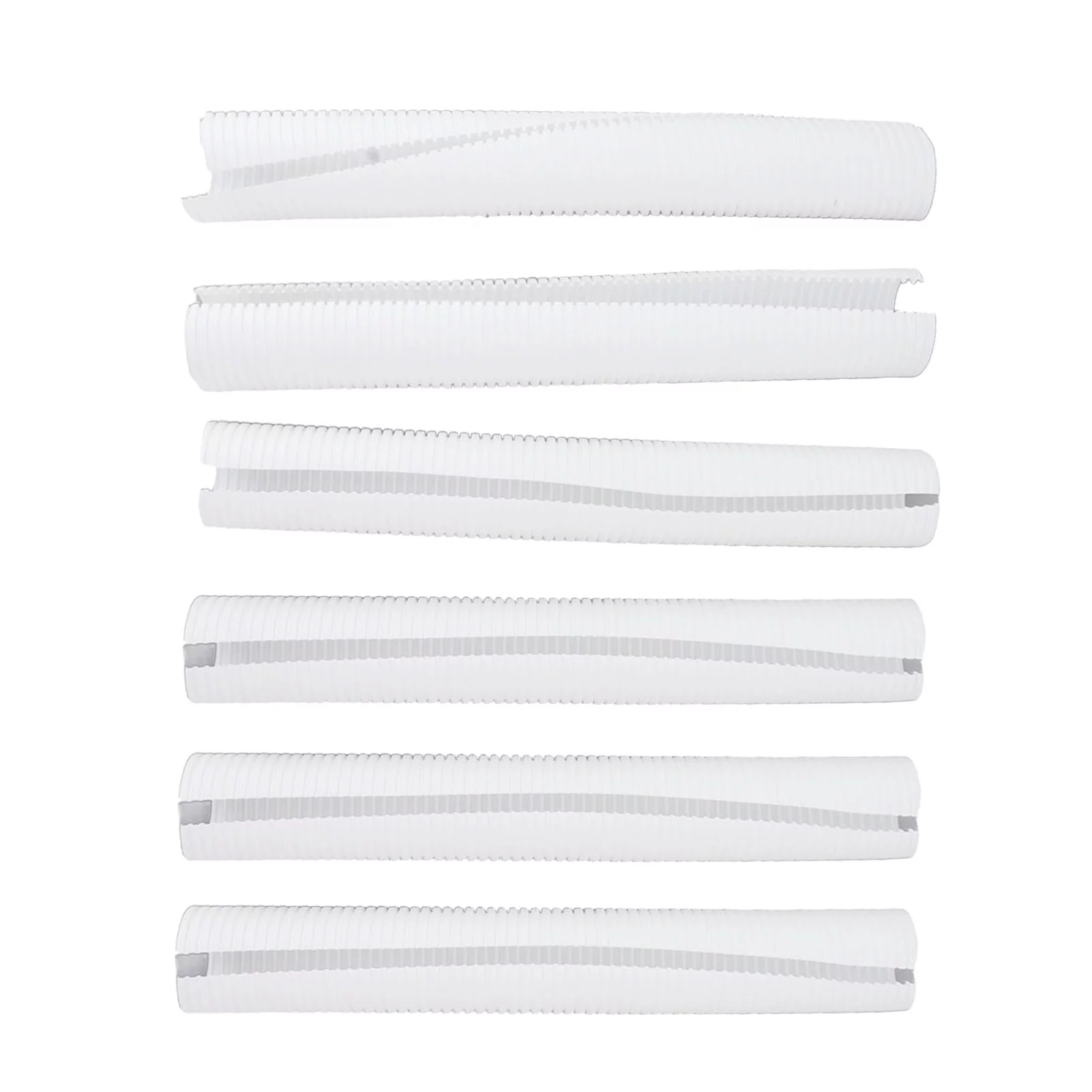 Verdant Touch Plastic Tree Bark Protector Tree Trunk Protector Plastic Tree Bark Protector Wrap Grow Tubes to Protect Saplings Plants From Deer Rabbit Cats Rodents Mowers 6Pcs