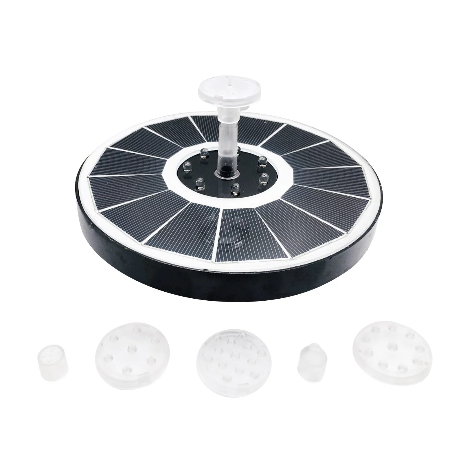 3.5W Colorful Solar Sprinkler Bird Bath Garden Sprinkler Sprinkler Timer Manual Watering Yard Sprinkler Timer Kid Sprinklers Garden Hose Sprinkler Sprinkler for Small Area Car Wash Hose Large Pad Dog