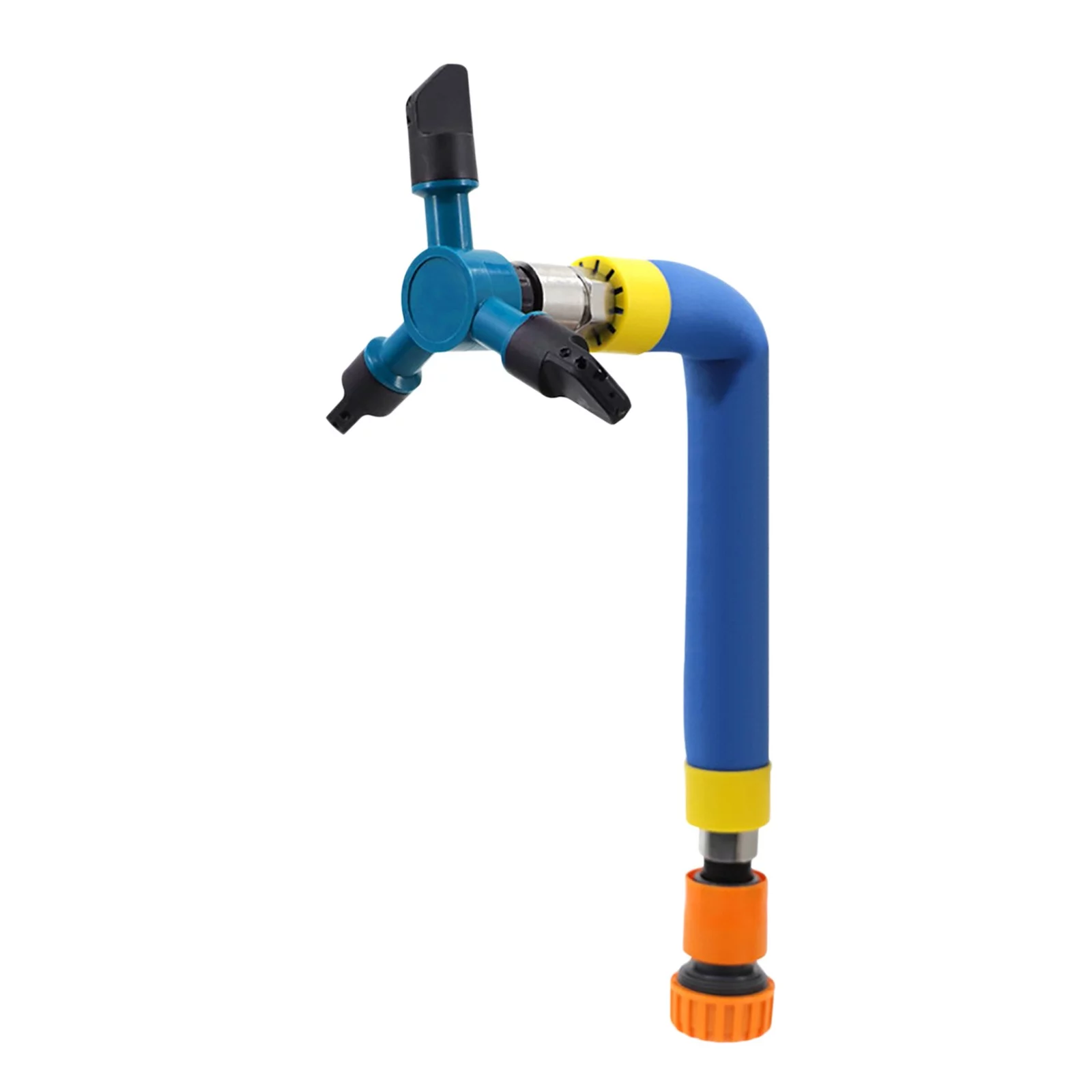 TIIFSWHS 360° Rotating Sprinklers Large Area Coverage Trampoline Sprinklers Garden Trampoline Sprinklers Inflatable Water Sprinkler for Kids Outdoor Short Spr