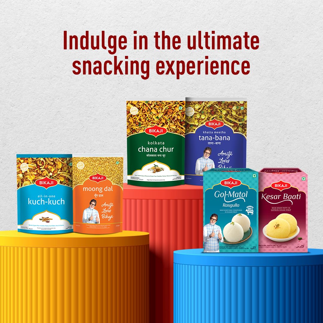 Bikaji Gulab Jamun Gol-M-Gol 1.25 Kg, (Model: Fg001086), Tin