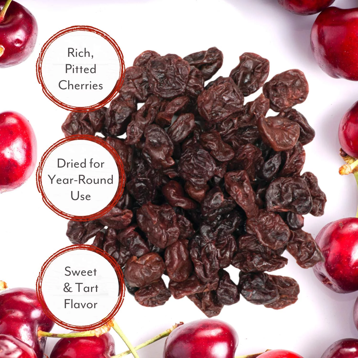 Roland Foods Dried Cherries, Sourced In The Usa, 16-Ounce Bag