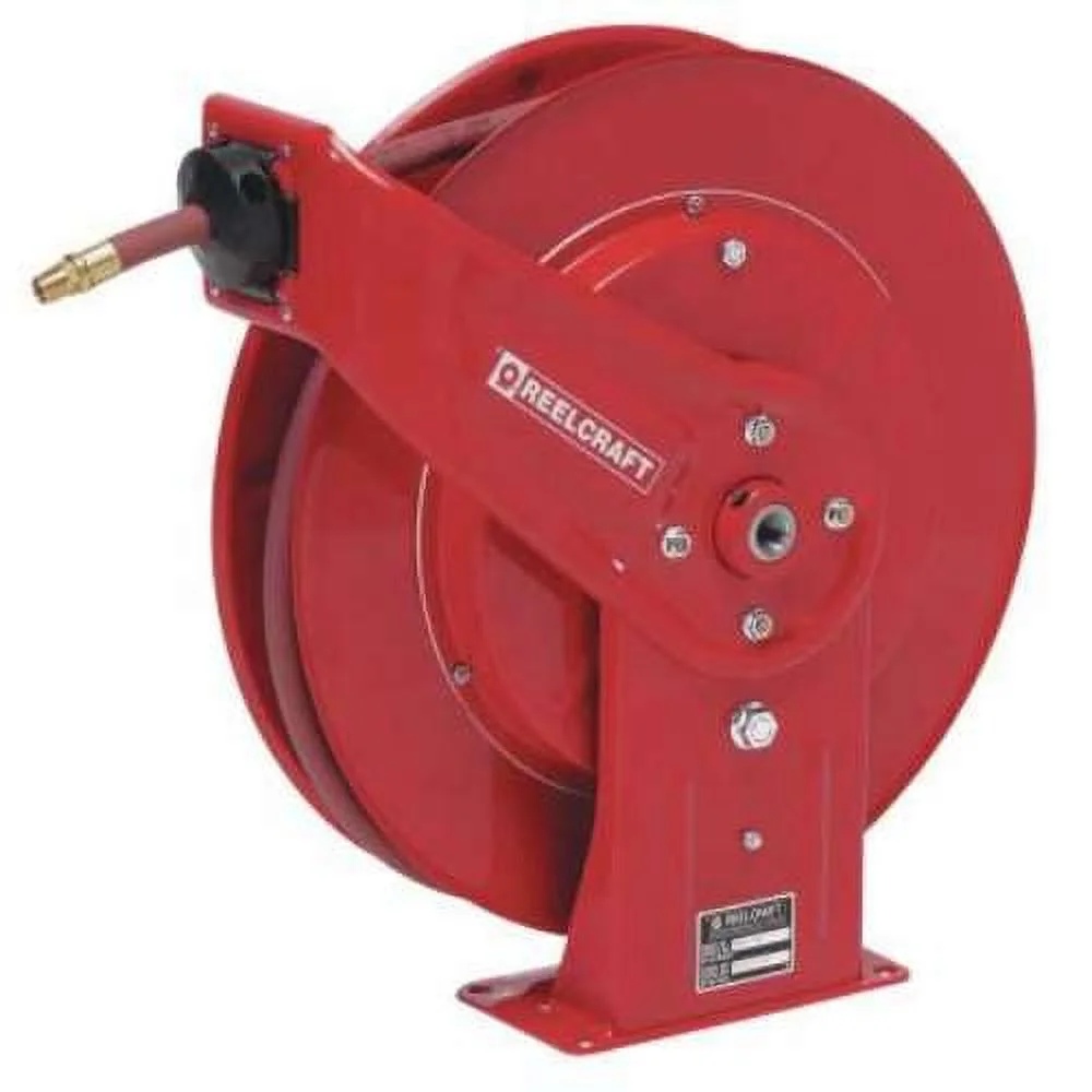 Reelcraft Heavy Duty Spring Retractable Hose Reels, 3/8 in x 50 ft - 1 EA (523-7650OLP)