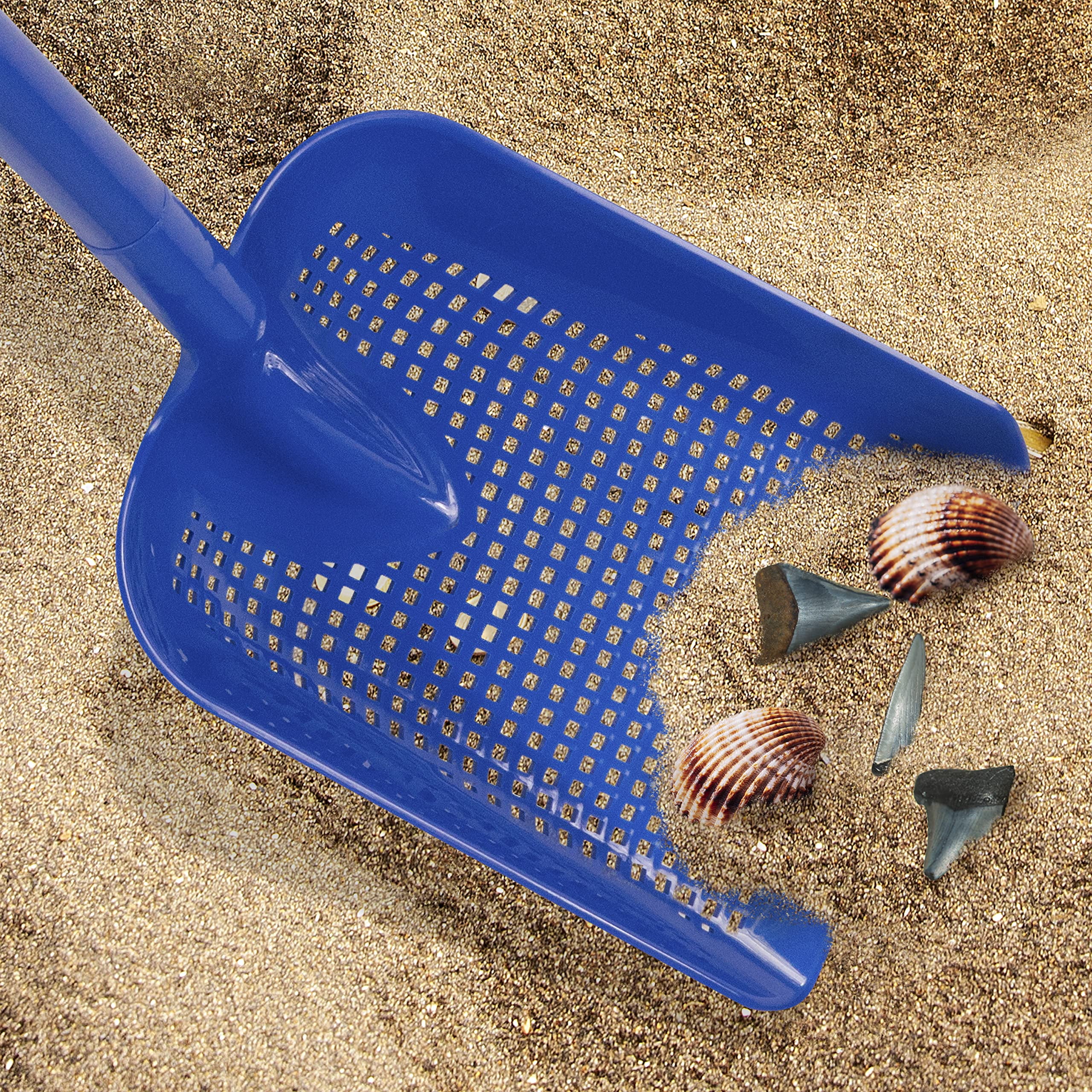 Sand Dipper - Treasure Shovel Digger Sifter – sand sifter for beach fun or farm chicken coop goat stall sand poop cleaning
