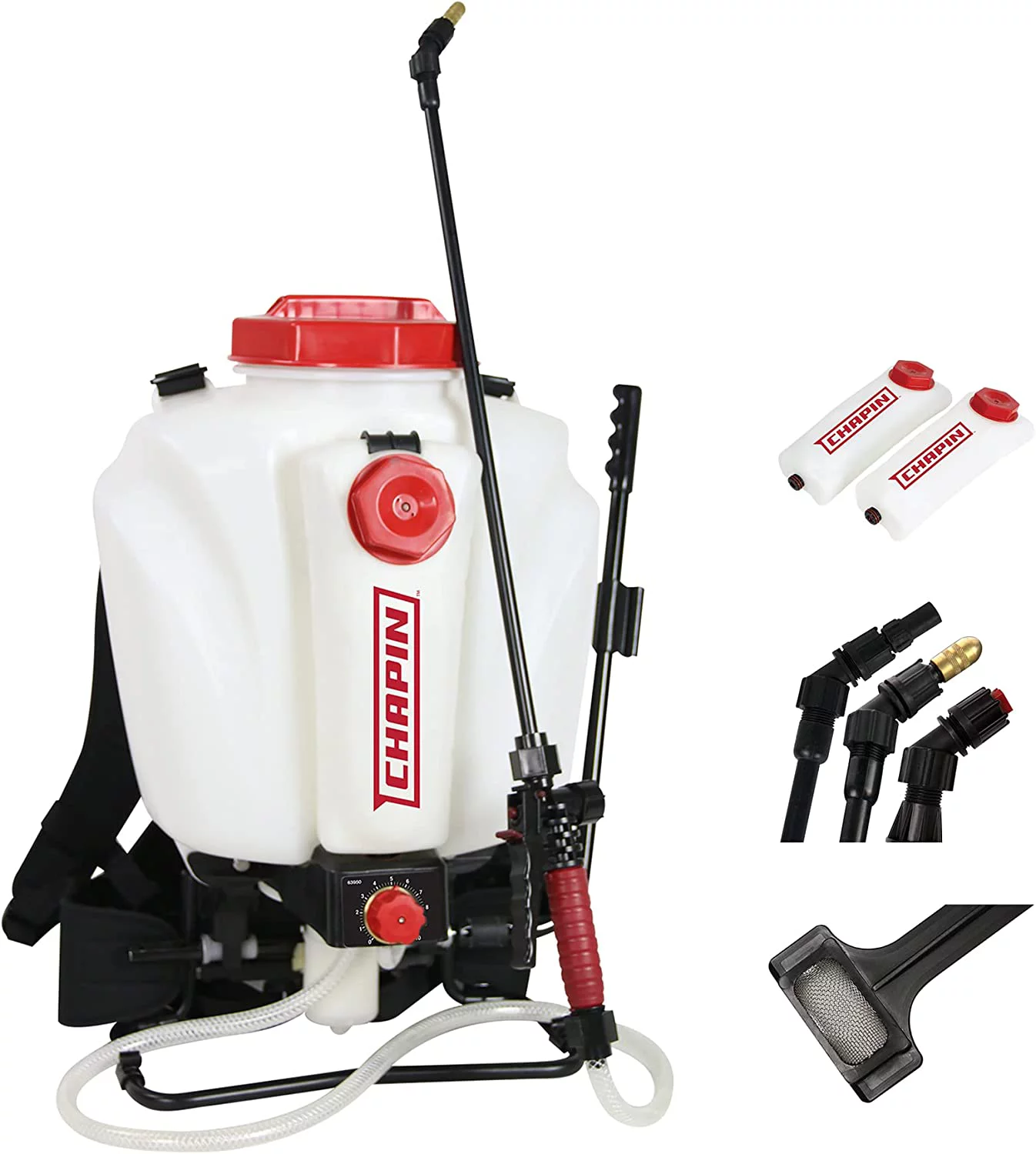 Chapin Backpack Sprayer,4 gal.,Hose 42