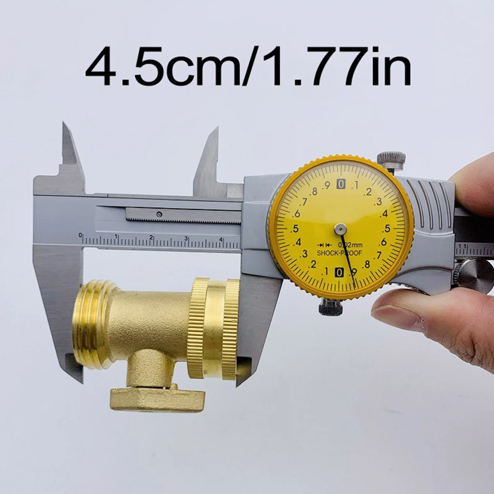 Garden Brass Nozzle Garden Hose Watering Irrigation Nozzle 2inch Small Spray Nozzle Garden Sprinkler System