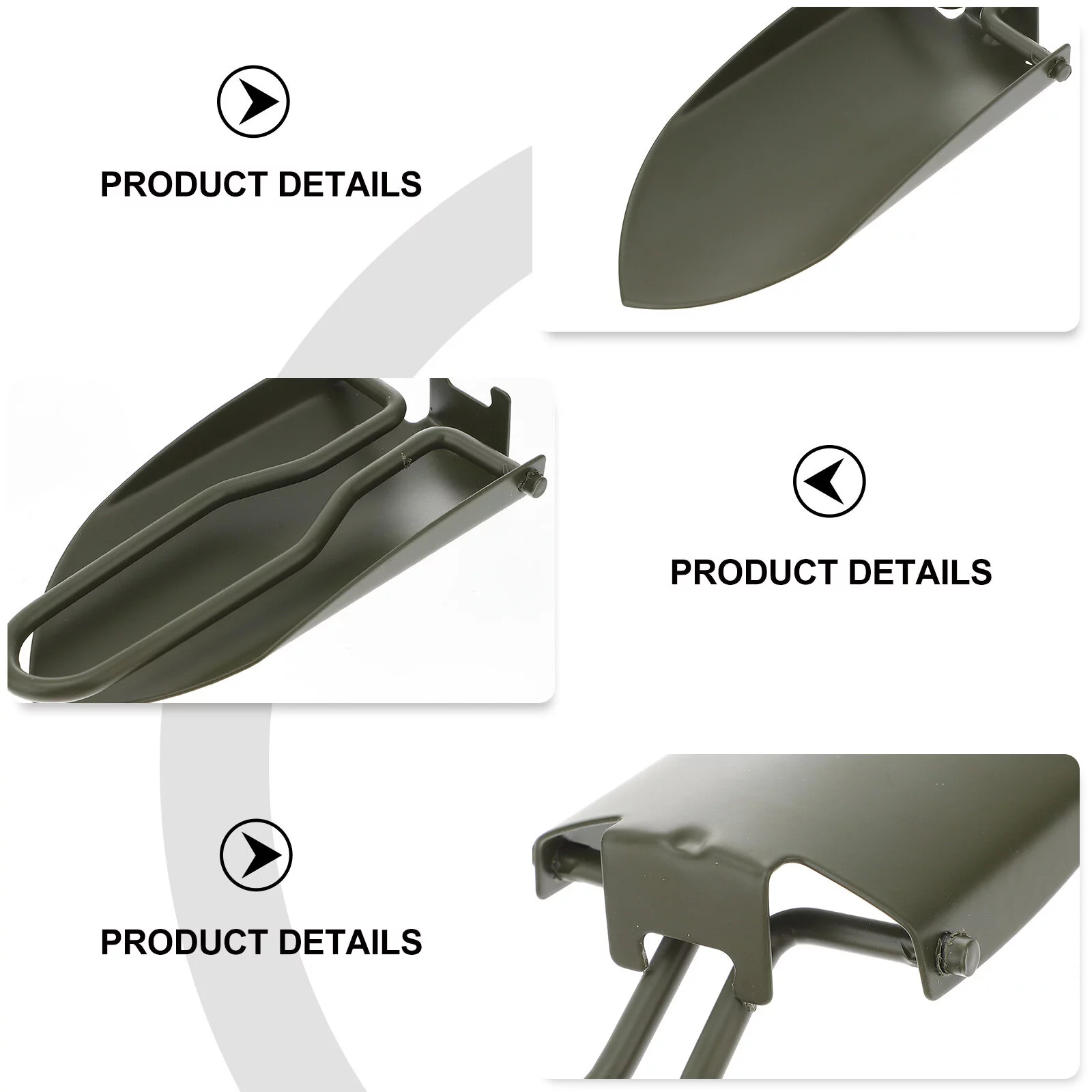 Gardening Spade Tools Shovel Stainless Mini Succulents Backpack Travel