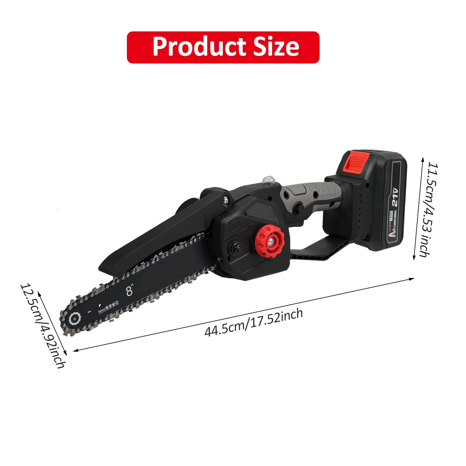 Bisofice Electric chain saw,Battery With Chainsaw 8-inchChainsaw Battery Powered 8-inchChainsaw WithWood Battery Powered 398tvChainsaw Battery Chain Saw Qisuo Mewmewcat