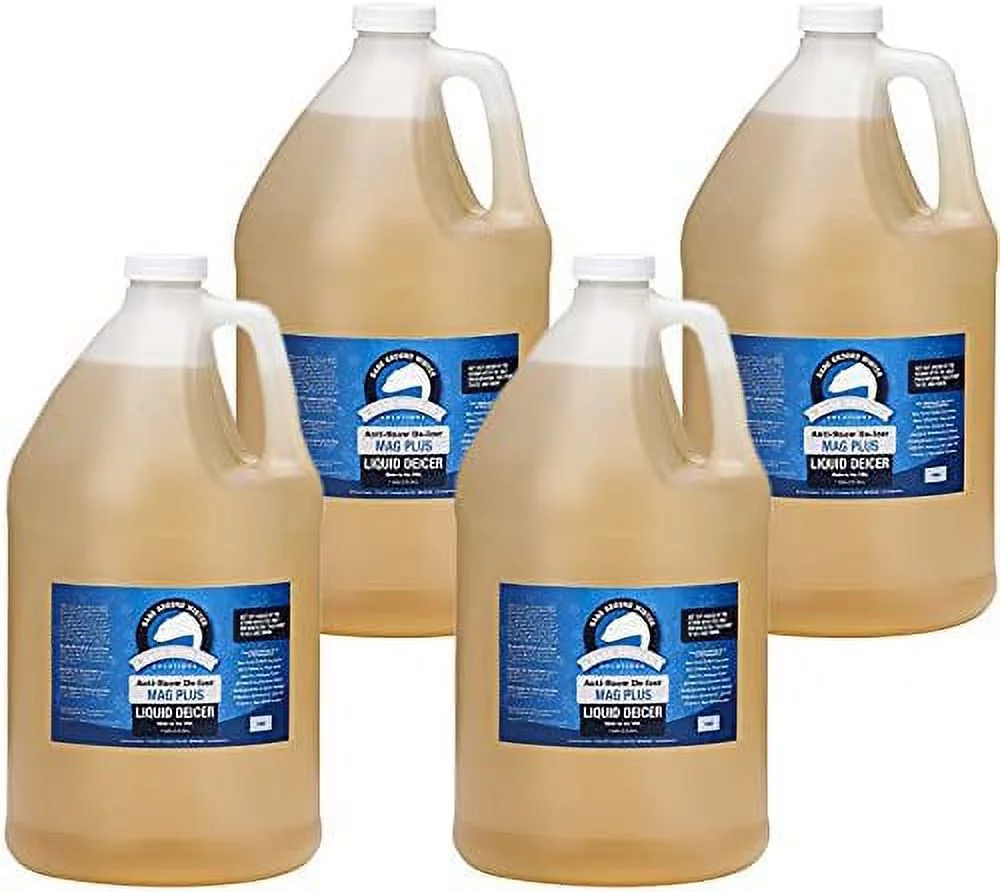 Bare Ground BGS-1 All Natural Anti-Snow Liquid De-Icer, 128 oz (1 Gallon)