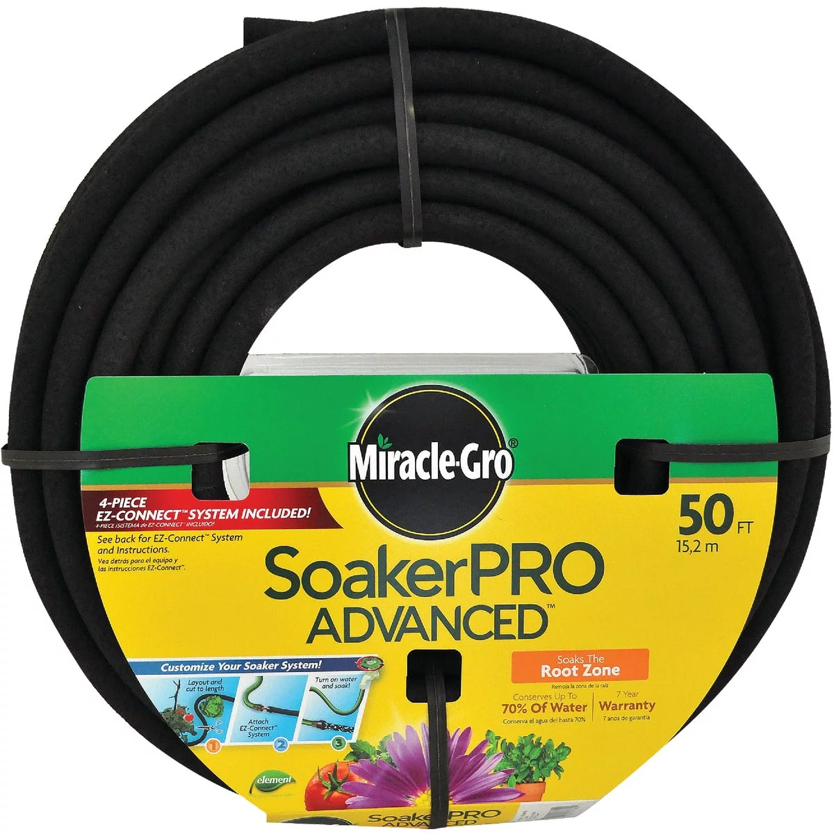 Bond Mfg. Miracle-Gro SoakerPRO Advanced E-Z Connect Soaker Hose
